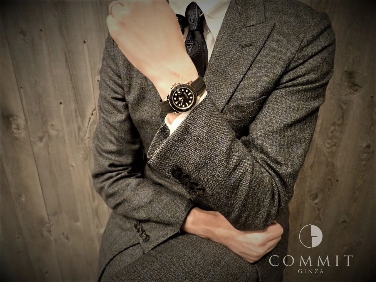 ロレックス ヨットマスター37 Ref.268655 エバーローズゴールド ブラック文字盤 - Image 10