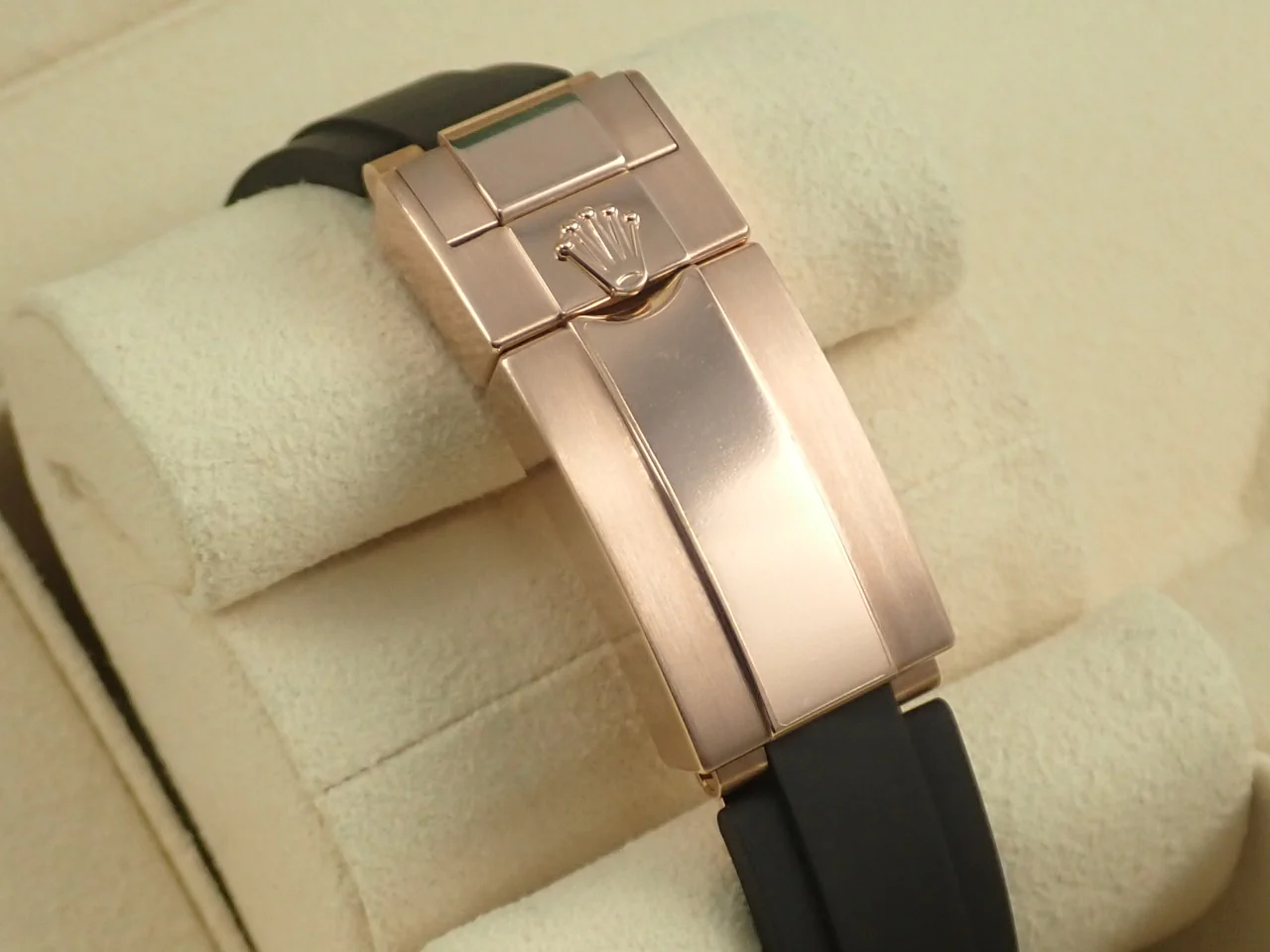 ロレックス ヨットマスター37 Ref.268655 エバーローズゴールド ブラック文字盤 - Image 7