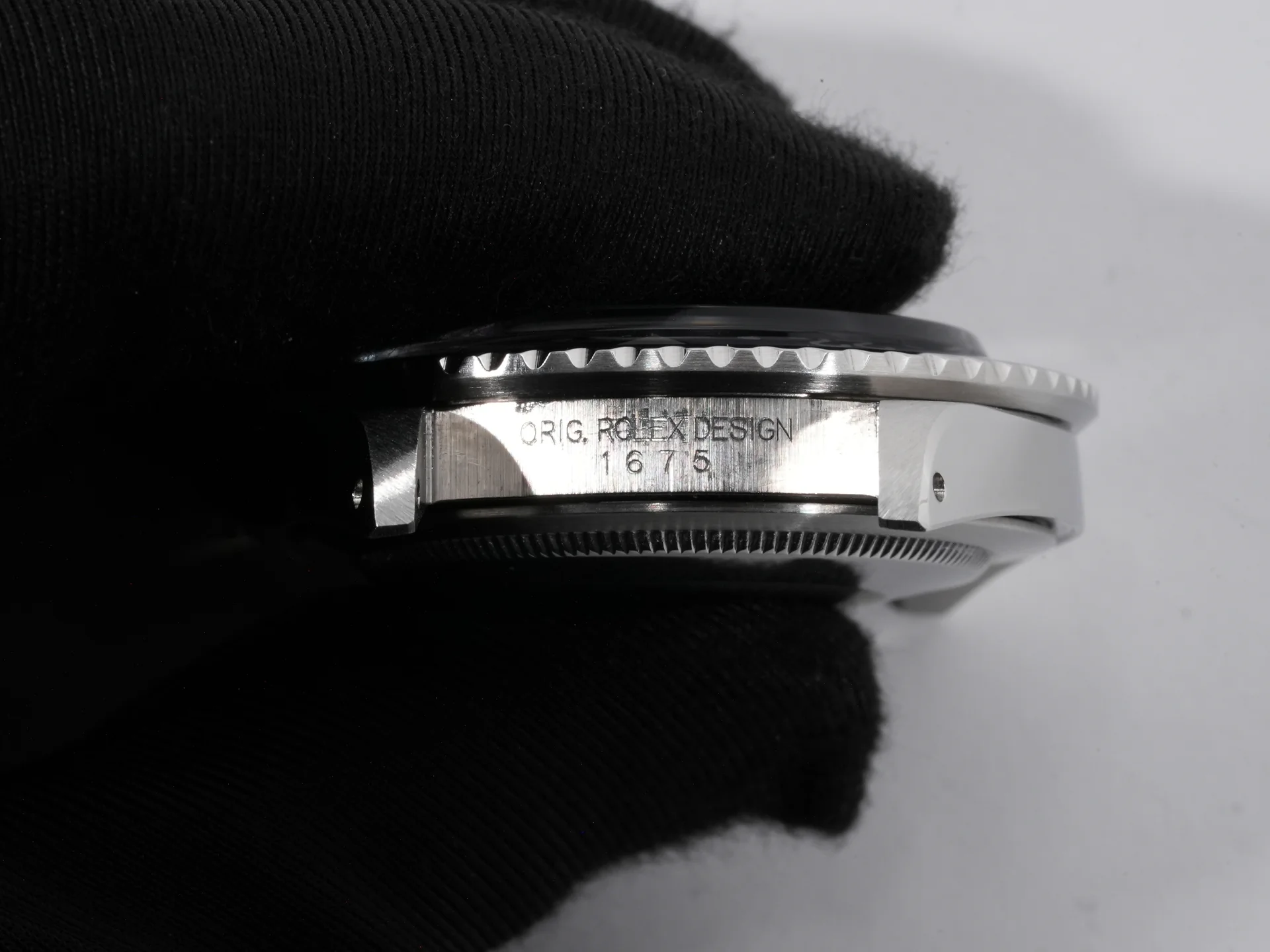 ロレックス GMTマスター Ref.1675 ステンレススチール ブラック文字盤 オイスターブレスレット - Image 13