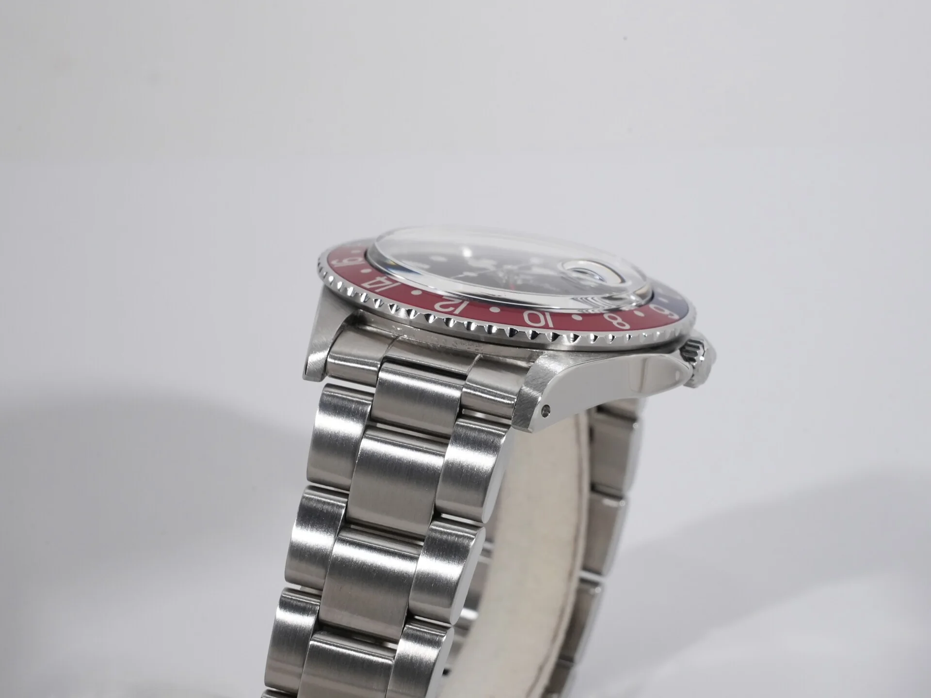 ロレックス GMTマスター Ref.1675 ステンレススチール ブラック文字盤 オイスターブレスレット - Image 6