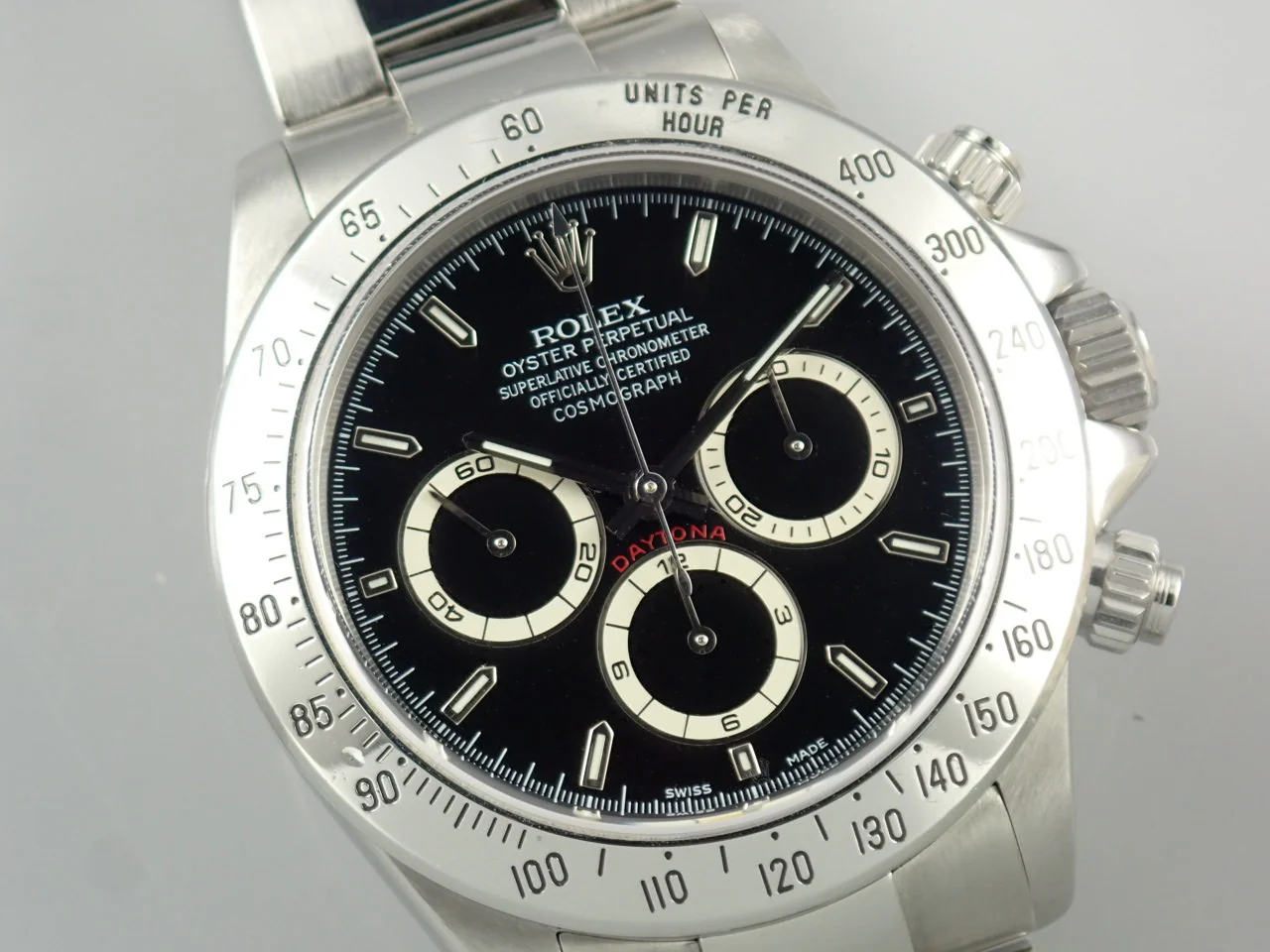 ロレックス デイトナ エルプリメロ Ref.16520 ステンレススチール ブラック文字盤 中古 CLYCU745 - Image 3