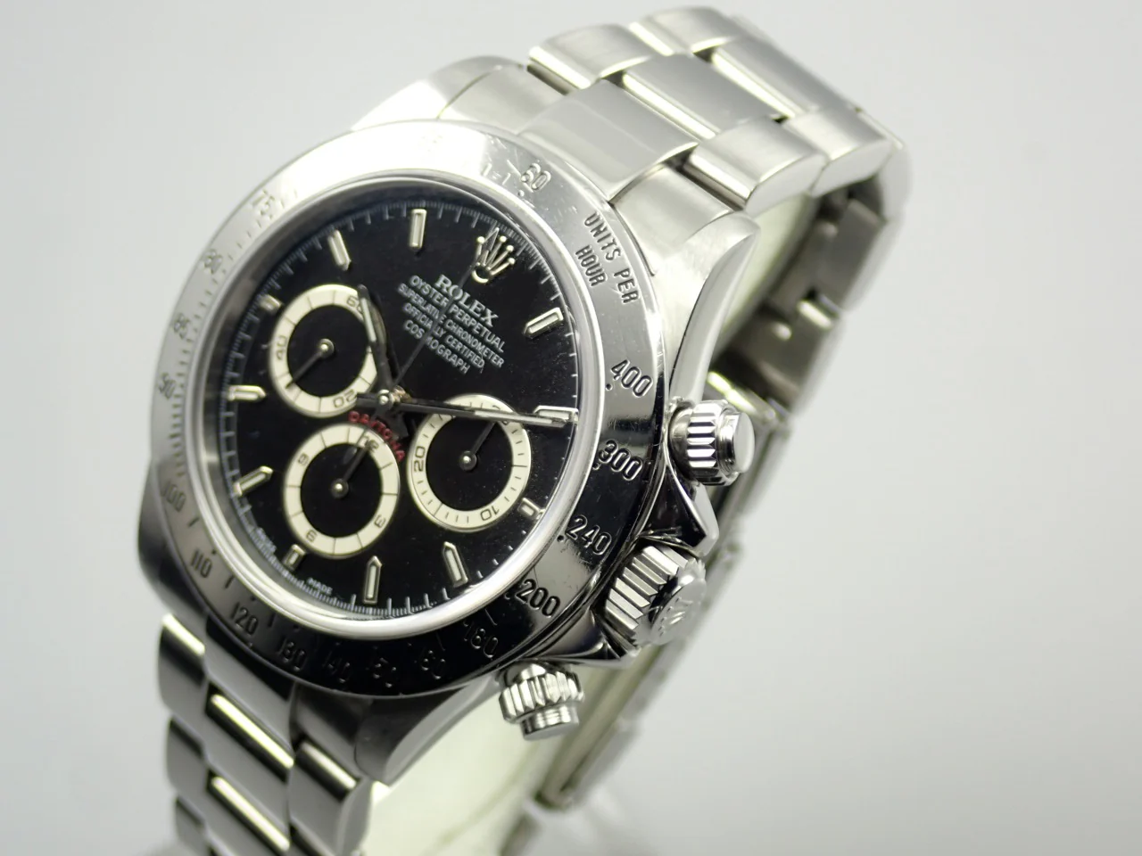 ロレックス デイトナ エルプリメロ Ref.16520 ステンレススチール ブラック文字盤 中古 CLYCU745 - Image 4