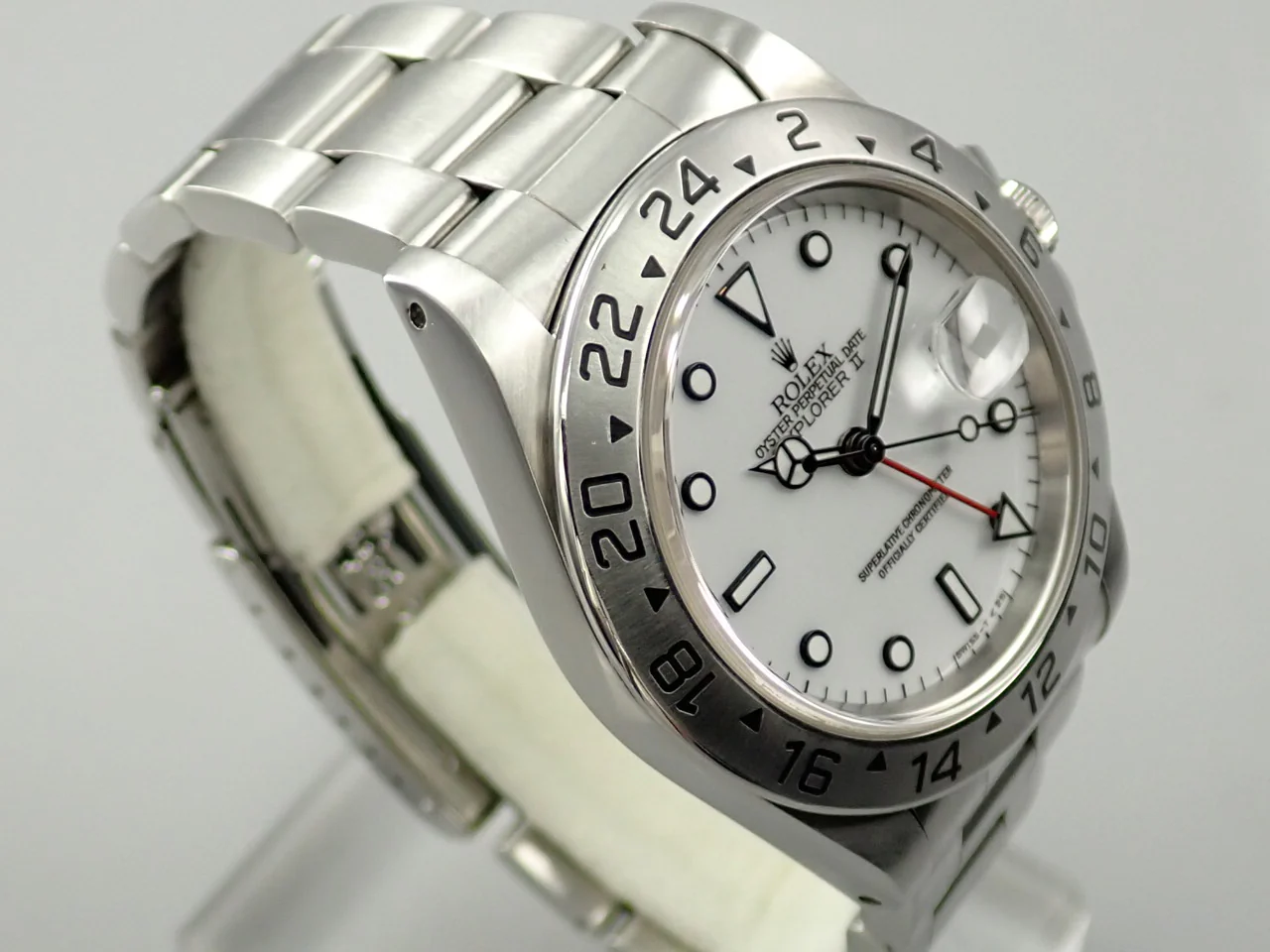 ロレックス エクスプローラーII Ref.16570 ステンレススチール ホワイト文字盤 - Image 5