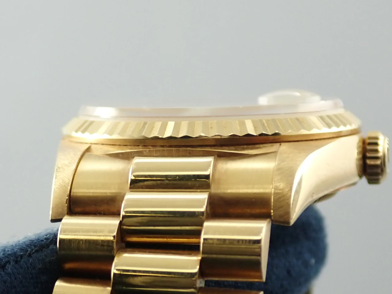 ロレックス デイデイト36 Ref.18238A イエローゴールド シャンパンゴールドx10Pダイヤ文字盤 - Image 6