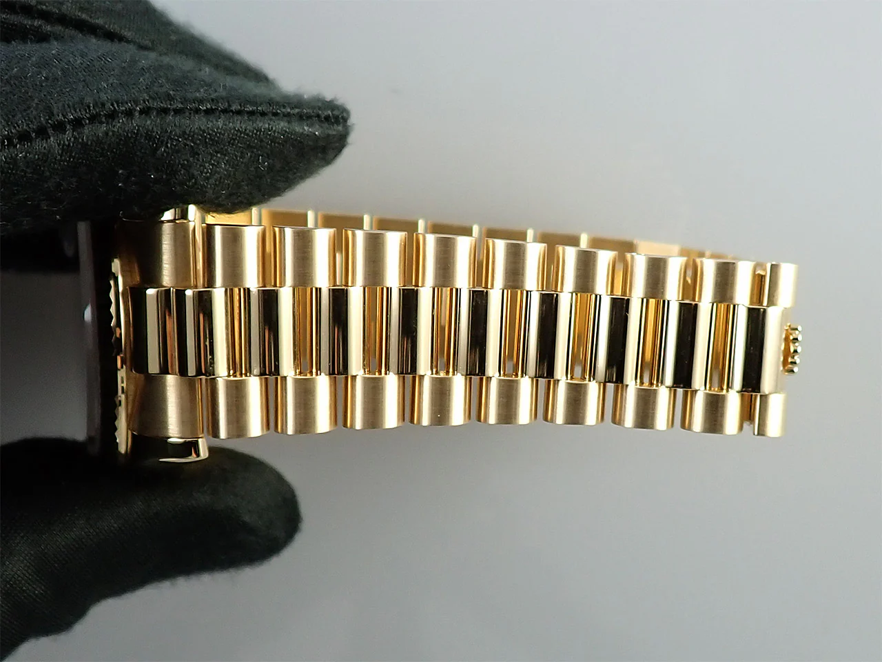 ロレックス デイデイト36 Ref.118238 イエローゴールド グリーン文字盤 - Image 9