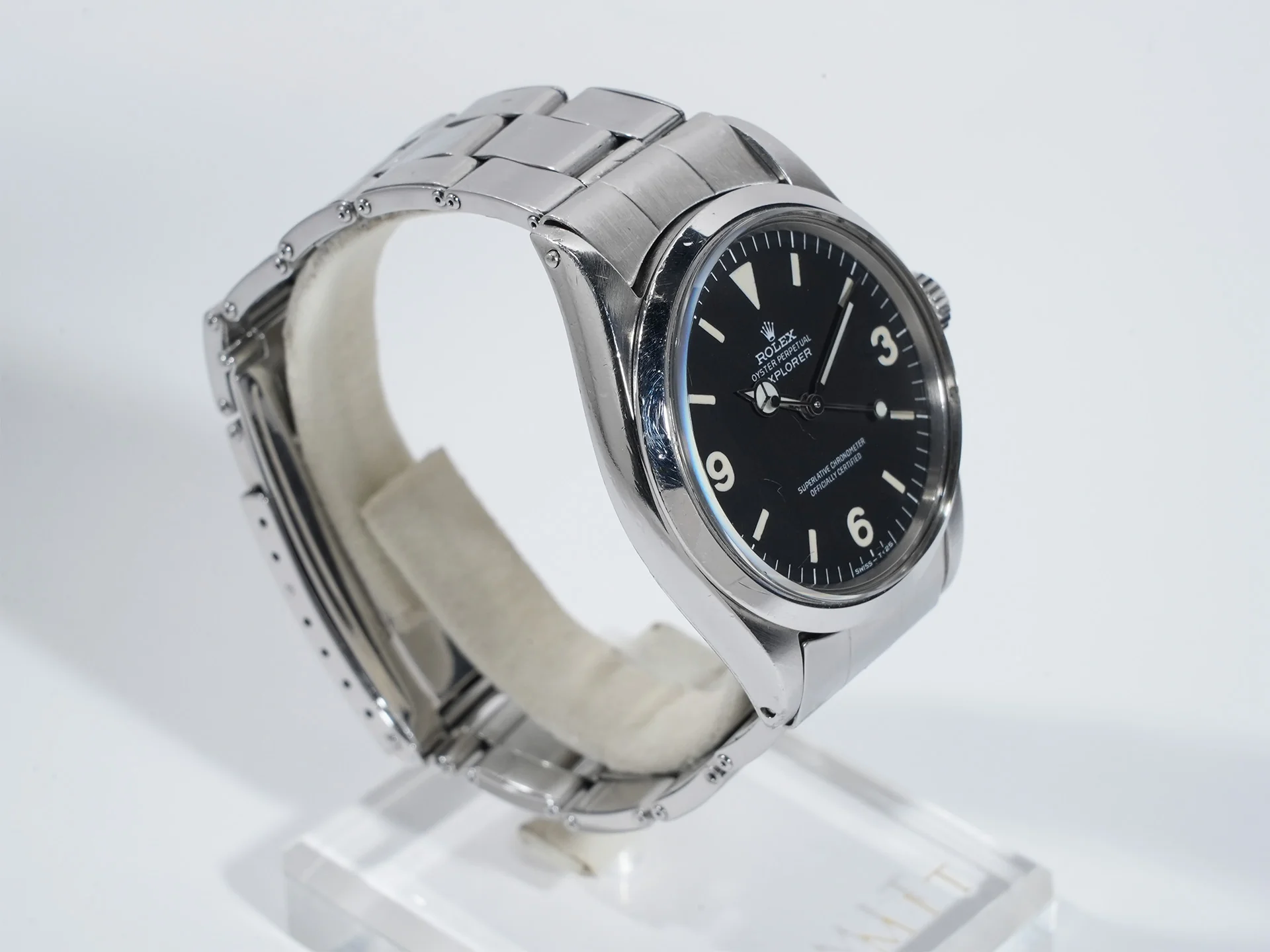 ロレックス エクスプローラーI Ref.1016 ステンレススチール ブラック文字盤 - Image 5