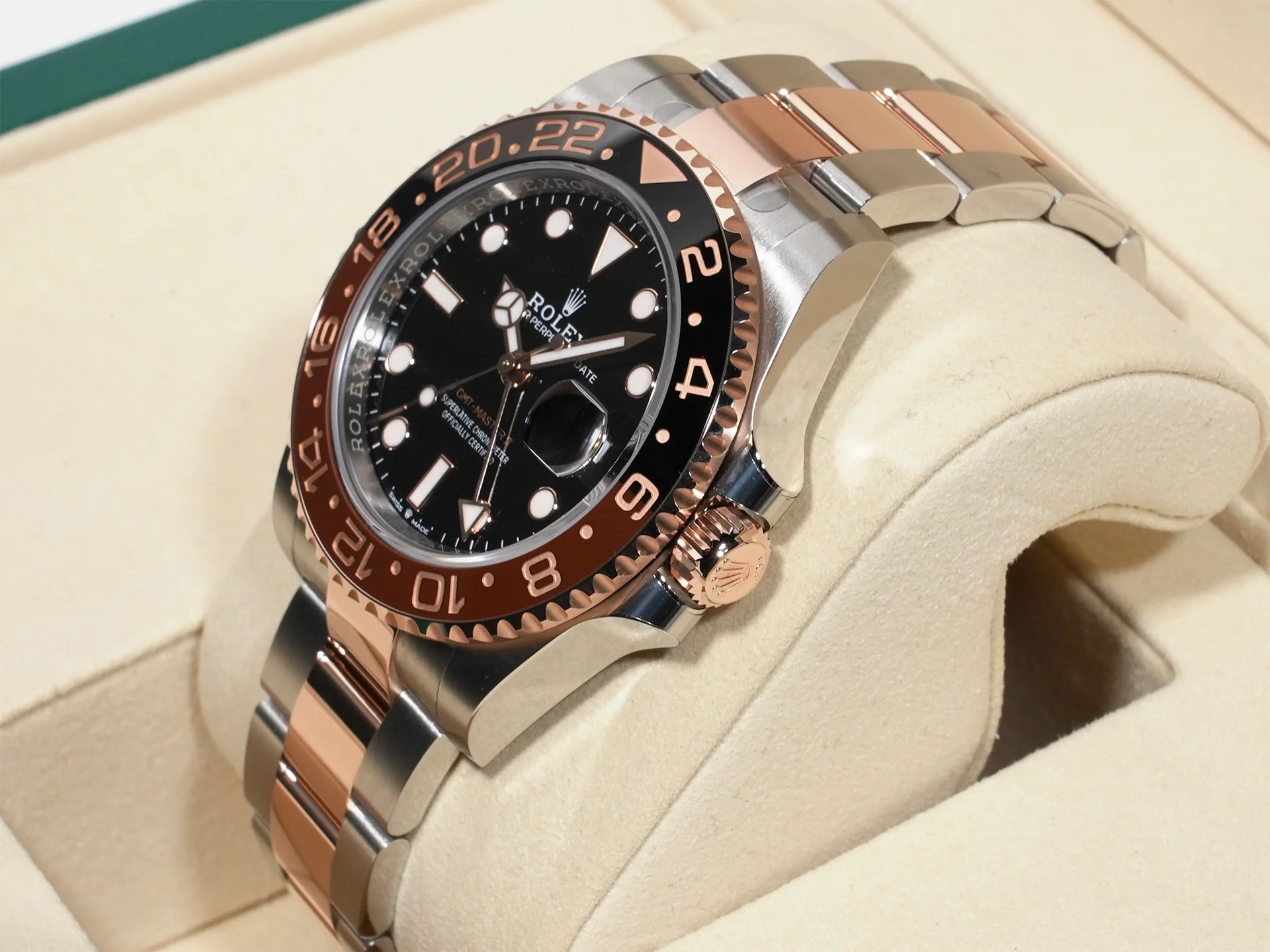 ロレックス GMTマスターII Ref.126711CHNR ステンレススチール/エバーローズゴールド ブラック文字盤 オイスターブレスレット 未使用 e2avsw2p - Image 4