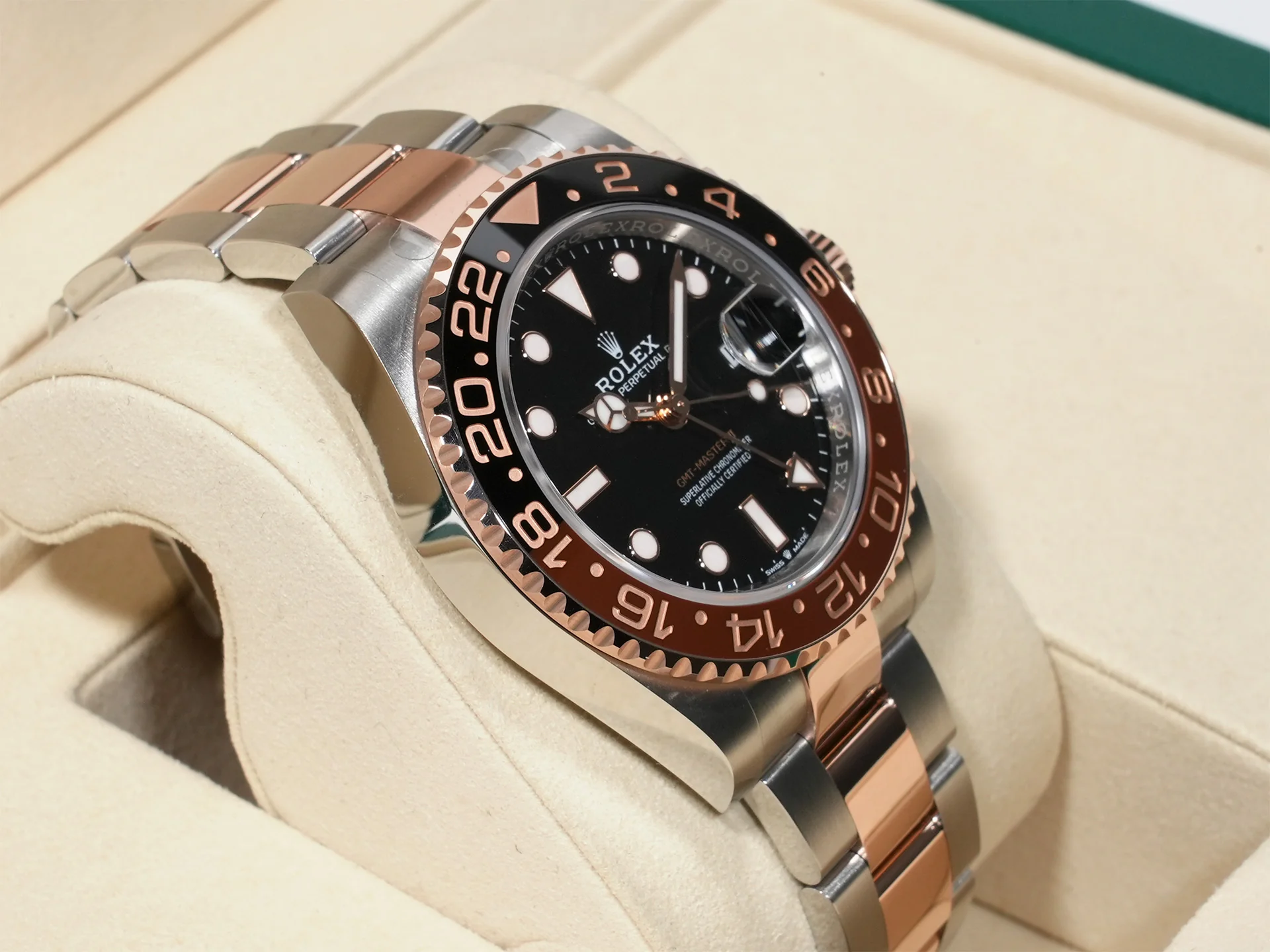 ロレックス GMTマスターII Ref.126711CHNR ステンレススチール/エバーローズゴールド ブラック文字盤 オイスターブレスレット 未使用 e2avsw2p - Image 5