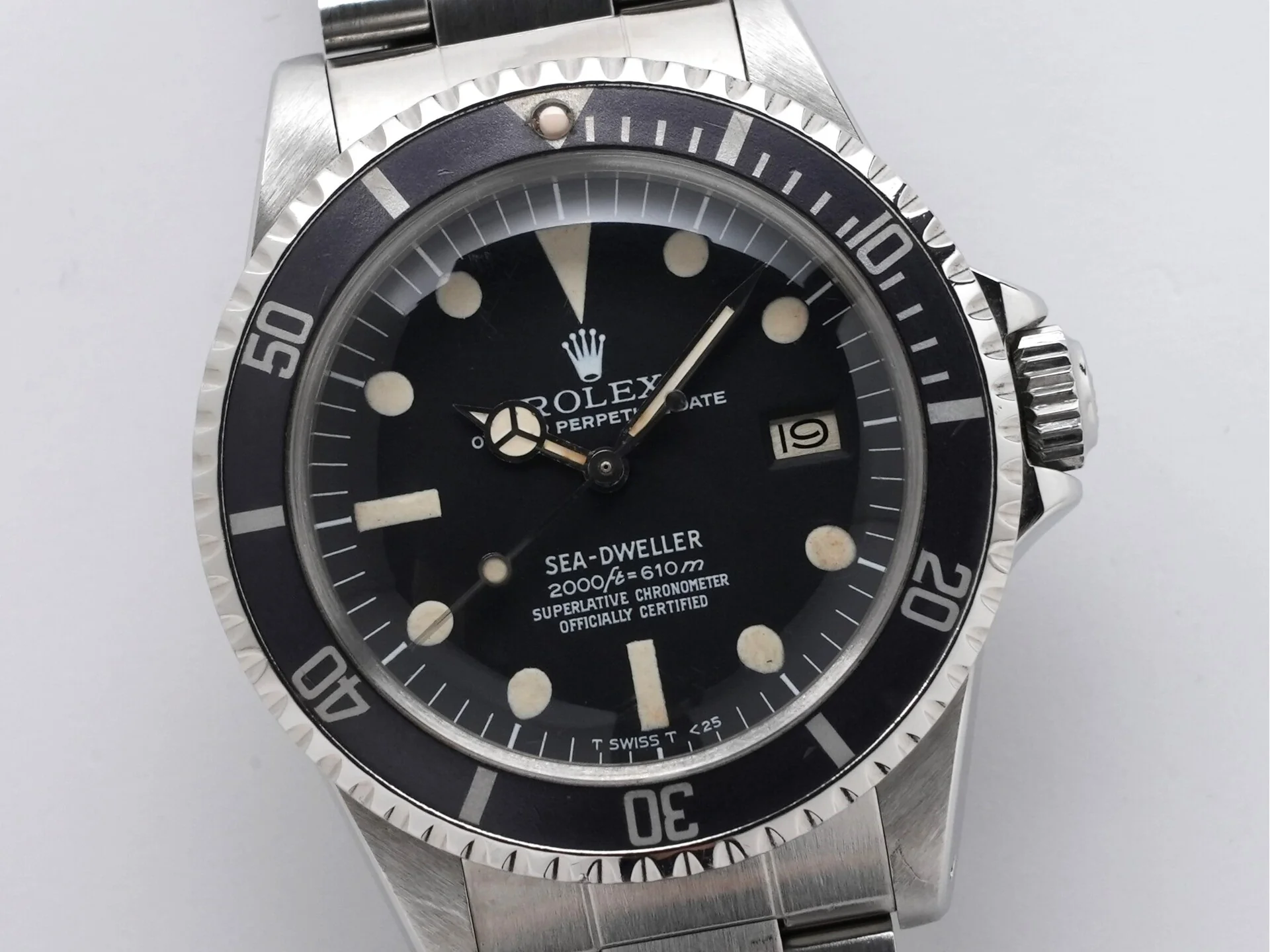 ロレックス シードゥエラー Ref.1665 ステンレススチール ブラック文字盤 - Image 3