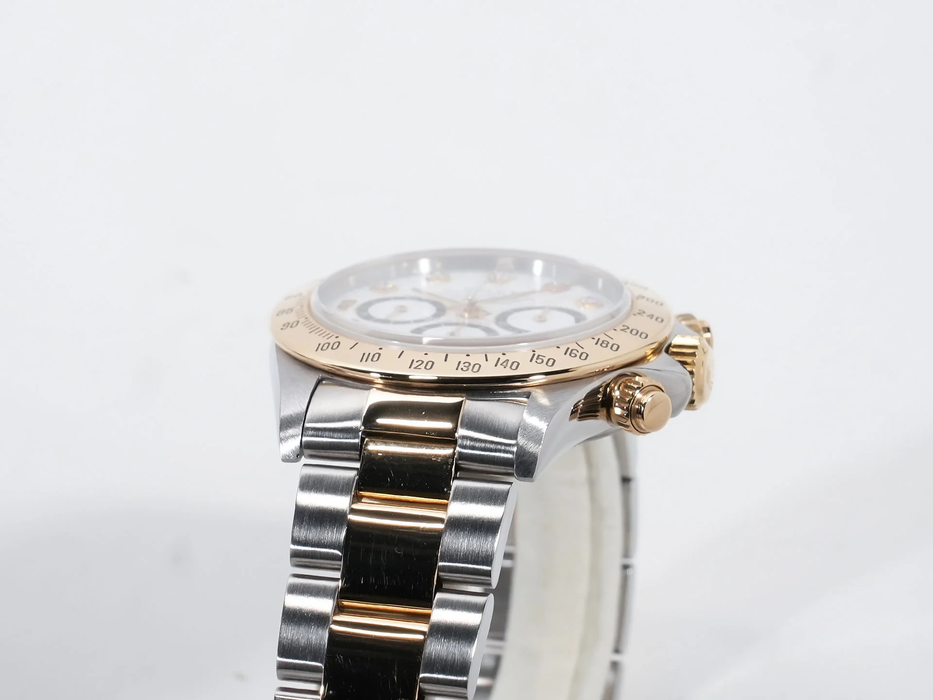 ロレックス デイトナ エルプリメロ Ref.16523 ステンレススチール/イエローゴールド ホワイト文字盤 中古 evxvut5w - Image 6