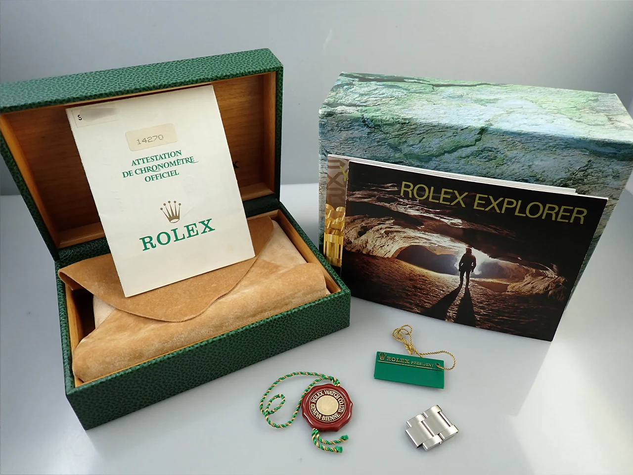 ロレックス エクスプローラーI Ref.14270 ステンレススチール ブラック文字盤 - Image 11