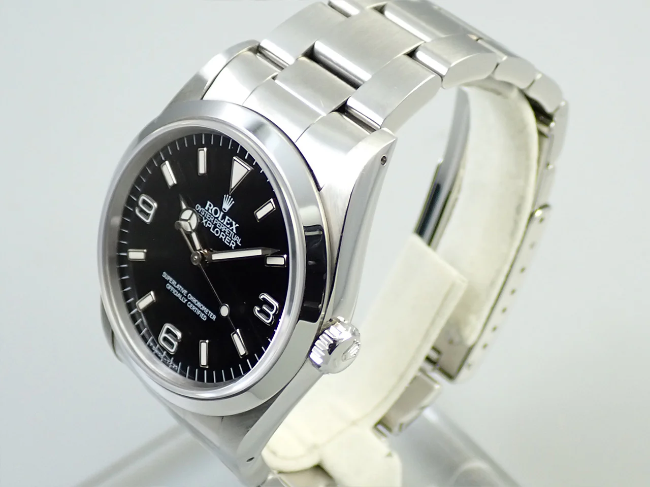 ロレックス エクスプローラーI Ref.14270 ステンレススチール ブラック文字盤 - Image 4