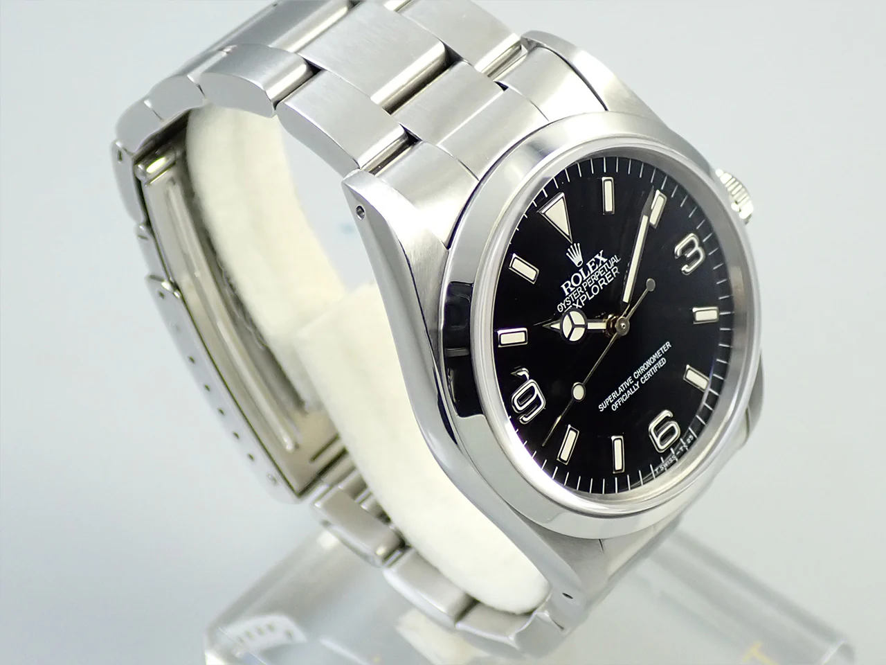 ロレックス エクスプローラーI Ref.14270 ステンレススチール ブラック文字盤 - Image 5