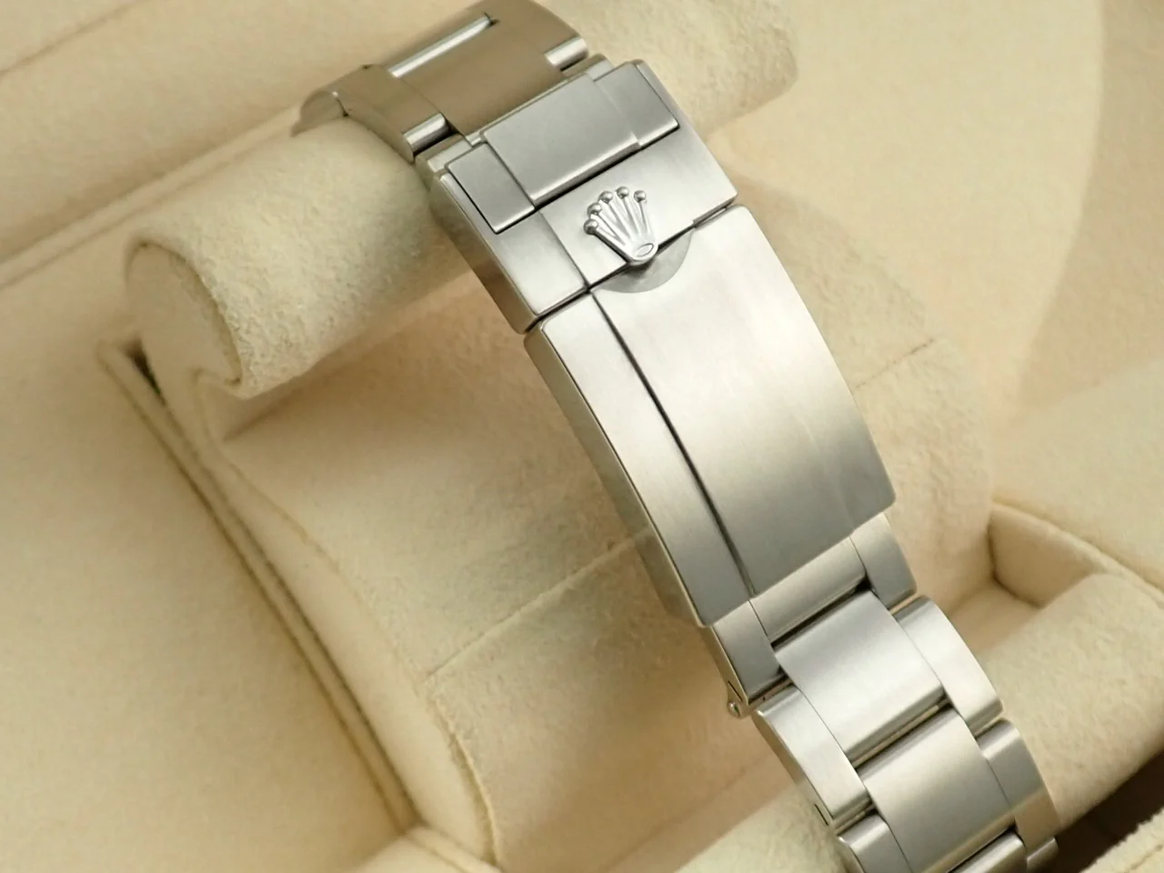 ロレックス エクスプローラーI 鏡面ブラックアウト Ref.214270 ステンレススチール ブラック文字盤 - Image 7