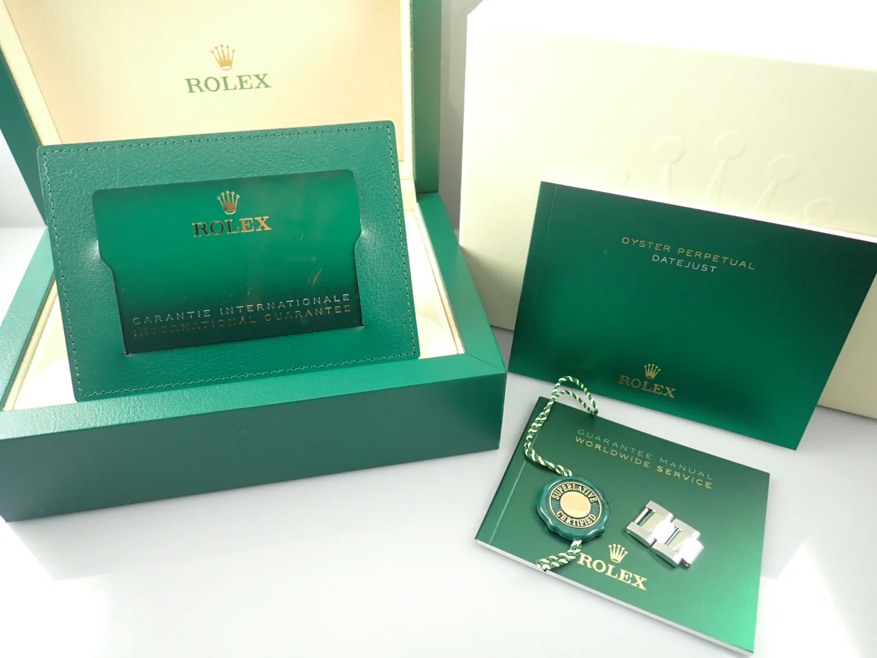 ロレックス デイトジャスト36 Ref.126200 ステンレススチール ブルー フルーテッドモチーフ文字盤 オイスターブレスレット 中古 F9240719 - Image 9