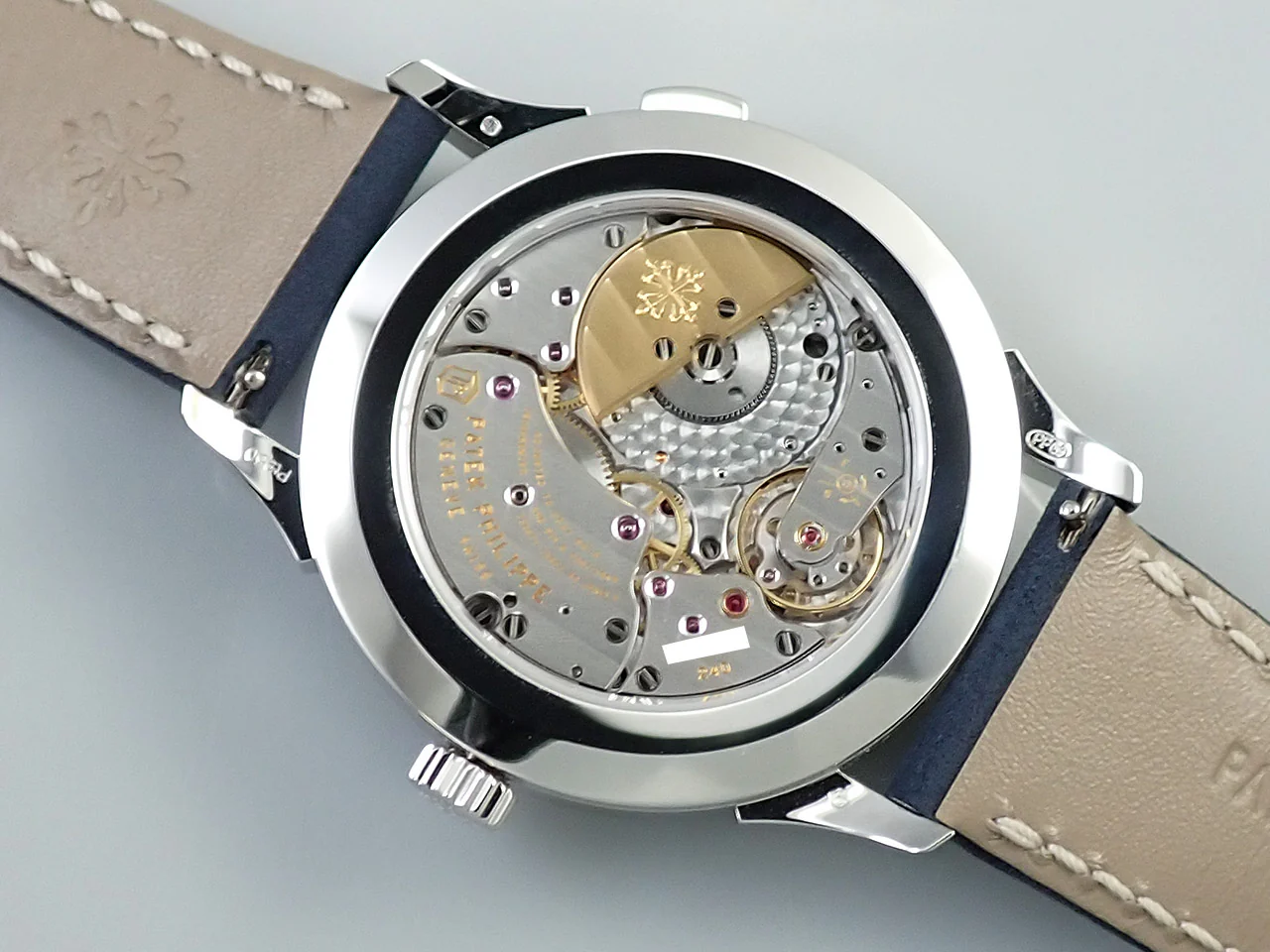 パテックフィリップ コンプリケーション ワールドタイム Ref.5230P-001 プラチナ ブルー文字盤 - Image 7