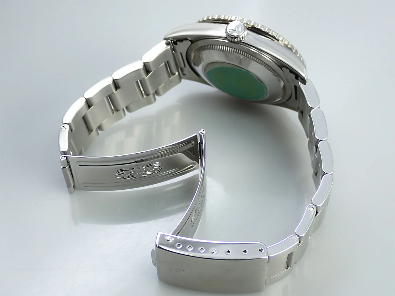 ロレックス デイトジャスト Ref.16264 ステンレススチール/ホワイトゴールド ブラック文字盤 - Image 9