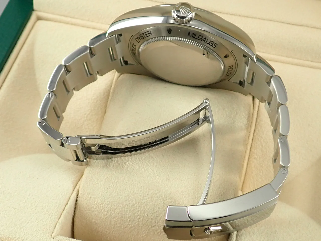 ロレックス ミルガウス Ref.116400GV ステンレススチール ブラック文字盤 - Image 8