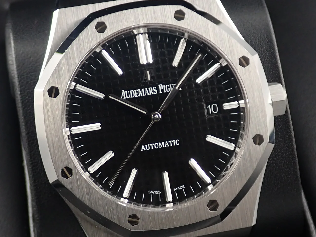 オーデマピゲ ロイヤルオーク Ref.15400ST.OO.1220ST.01 ステンレススチール ブラック文字盤 - Image 3