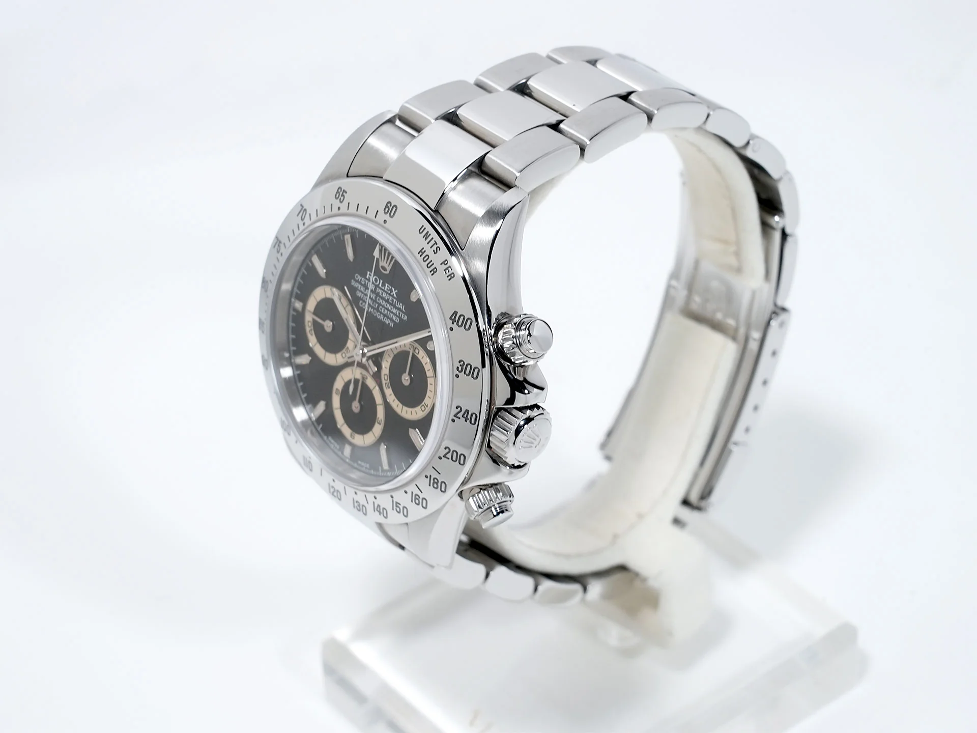 ロレックス デイトナ エルプリメロ Ref.16520 ステンレススチール ブラック文字盤 中古 h6gkc2ch - Image 4