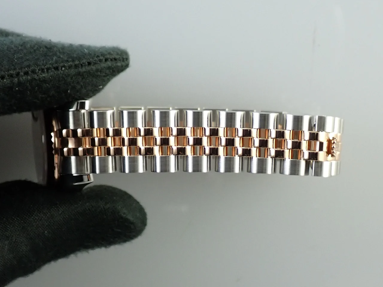 ロレックス デイトジャスト28 Ref.179171 ステンレススチール/ピンクゴールド シルバーコンセントリック文字盤 ジュビリーブレスレット - Image 9