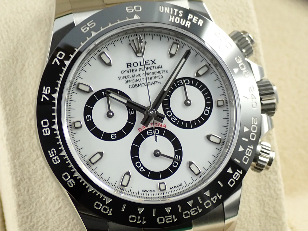 ロレックス デイトナ Ref.116500LN ステンレススチール ホワイト文字盤 - Image 3