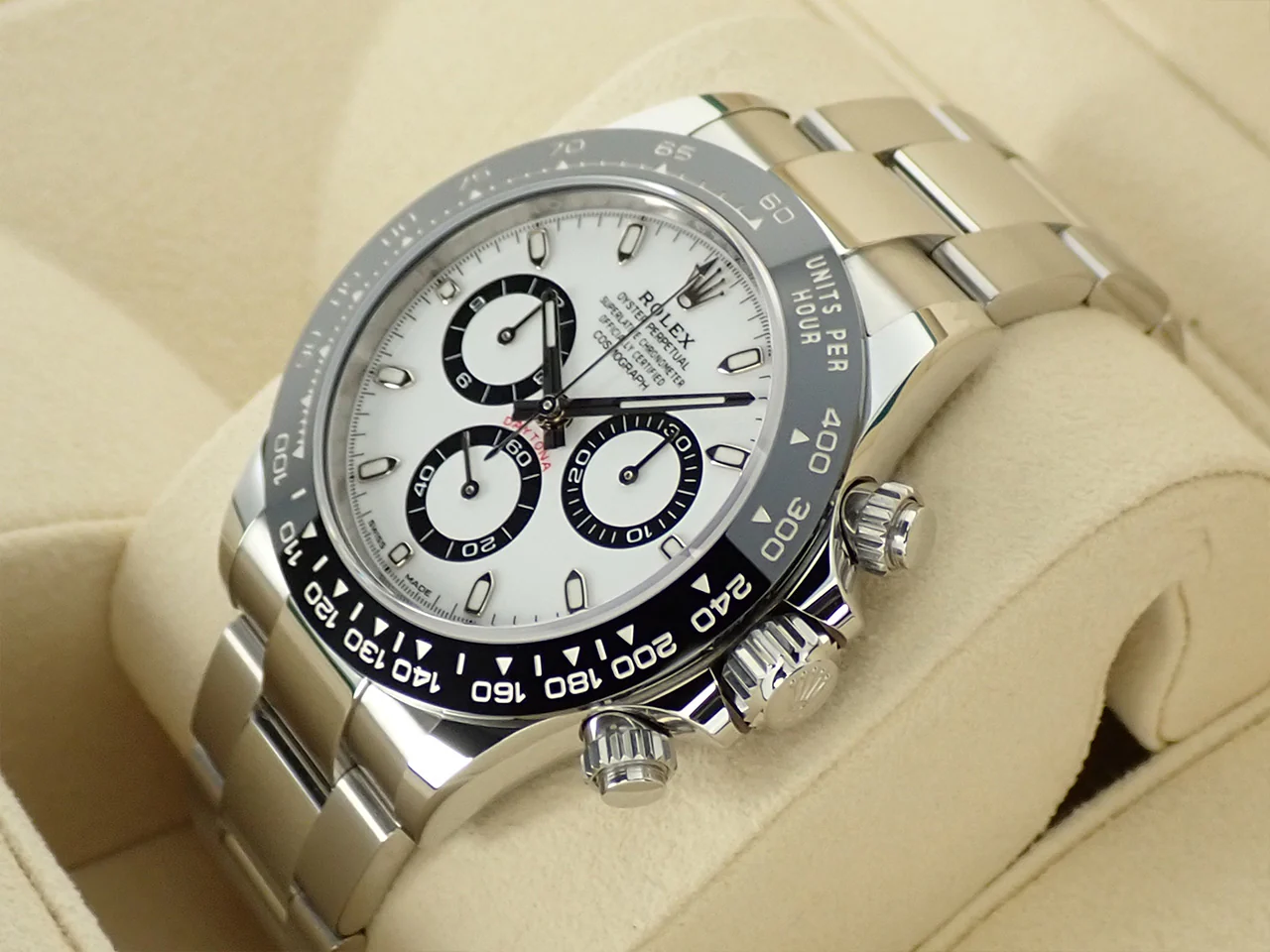 ロレックス デイトナ Ref.116500LN ステンレススチール ホワイト文字盤 - Image 4