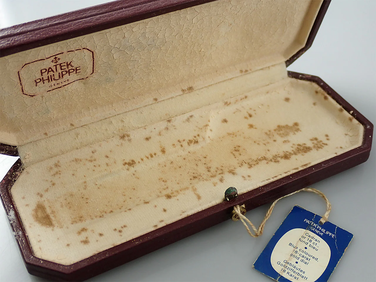 パテックフィリップ ゴールデンエリプス Ref.3738/100J イエローゴールド ブルー文字盤 - Image 14