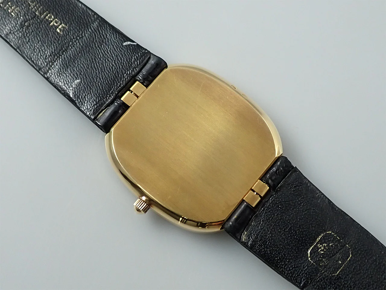 パテックフィリップ ゴールデンエリプス Ref.3738/100J イエローゴールド ブルー文字盤 - Image 7