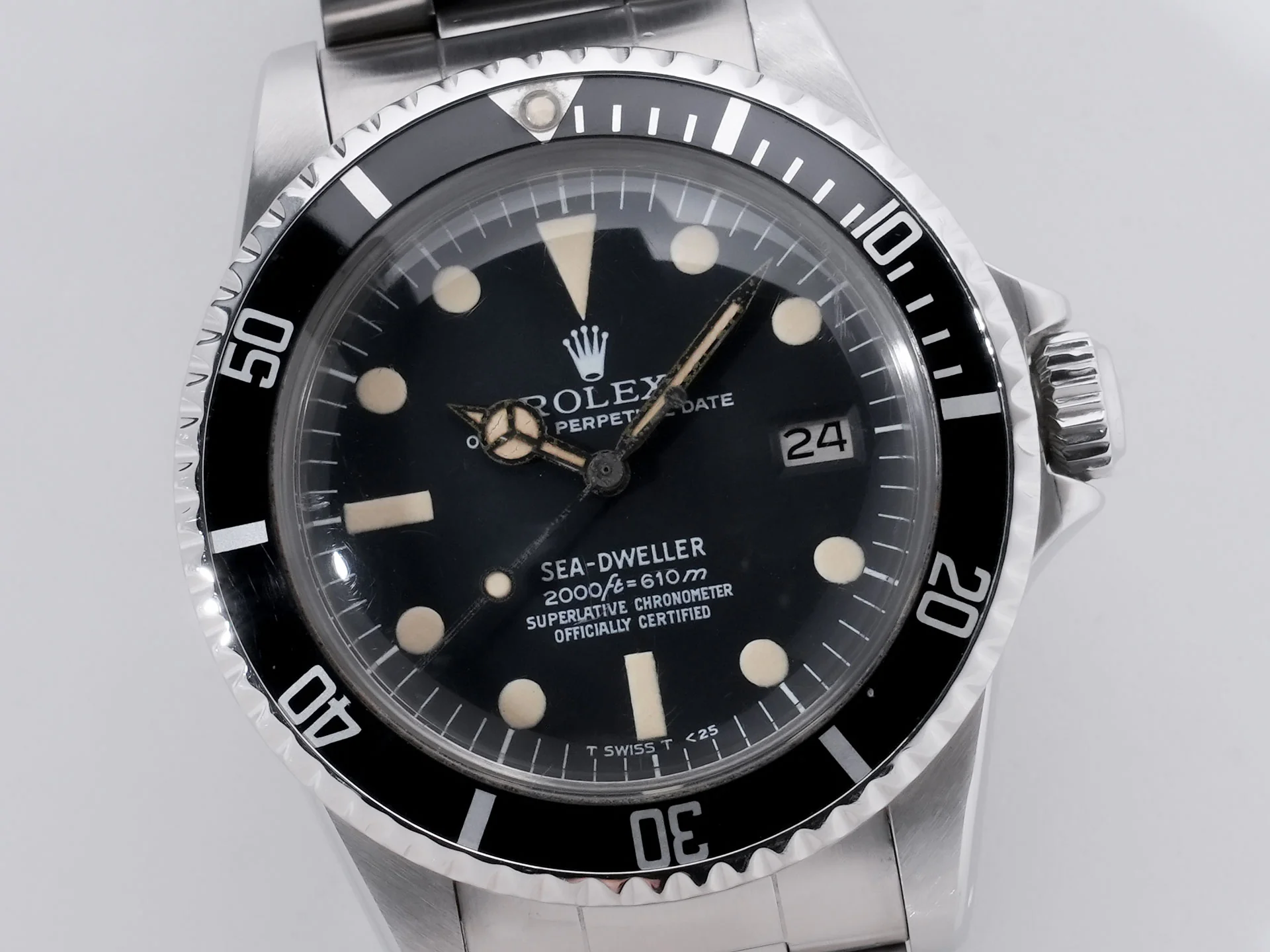 ロレックス シードゥエラー Ref.1665 ステンレススチール ブラック文字盤 中古 hekavgxz - Image 3