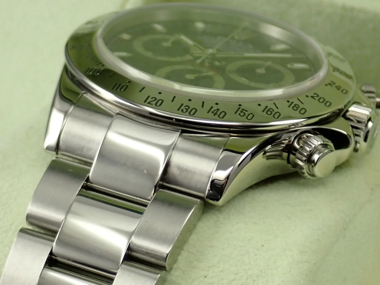 ロレックス デイトナ Ref.116520 ステンレススチール ブラック文字盤 - Image 6