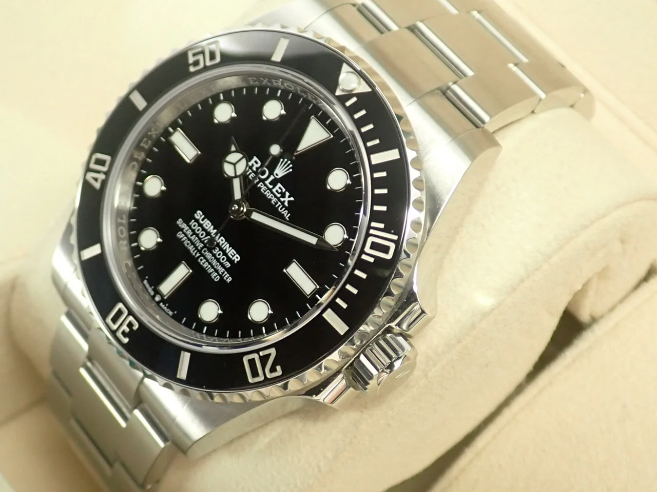 ロレックス サブマリーナー ノンデイト Ref.124060 ステンレススチール ブラック文字盤 - Image 4
