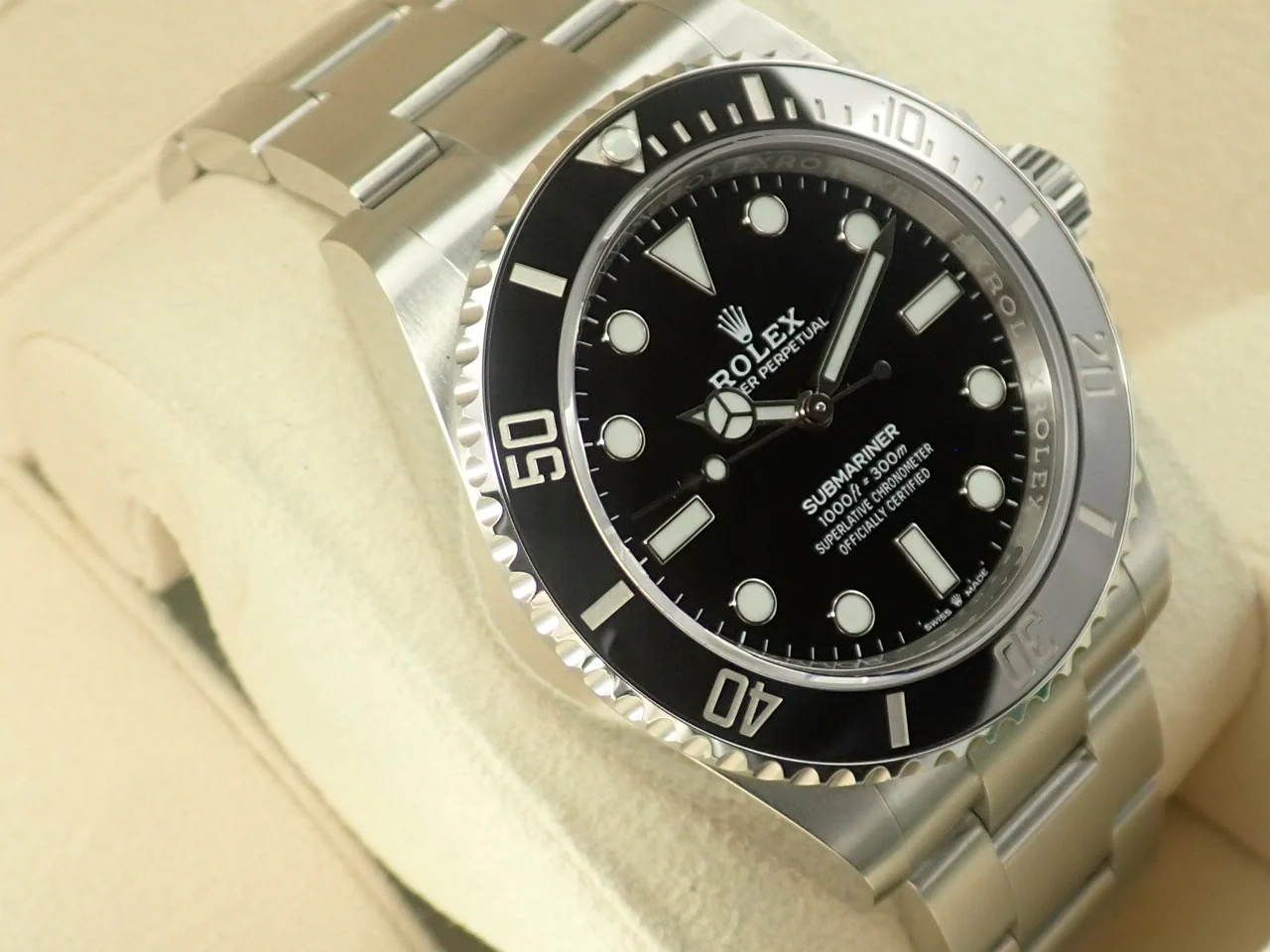 ロレックス サブマリーナー ノンデイト Ref.124060 ステンレススチール ブラック文字盤 - Image 5