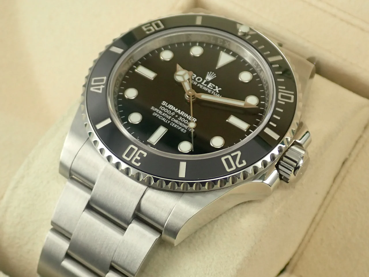 ロレックス サブマリーナー ノンデイト Ref.124060 ステンレススチール ブラック文字盤 - Image 6