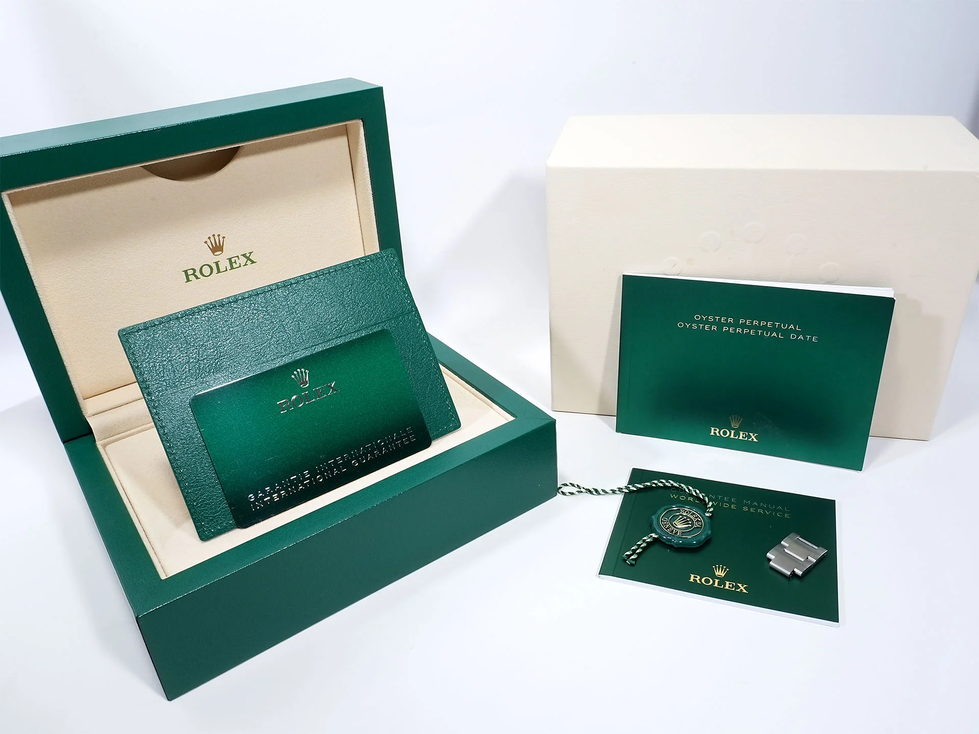 ロレックス オイスターパーペチュアル41 Ref.124300 ステンレススチール グリーン文字盤 美中古 hpakwqsg - Image 10