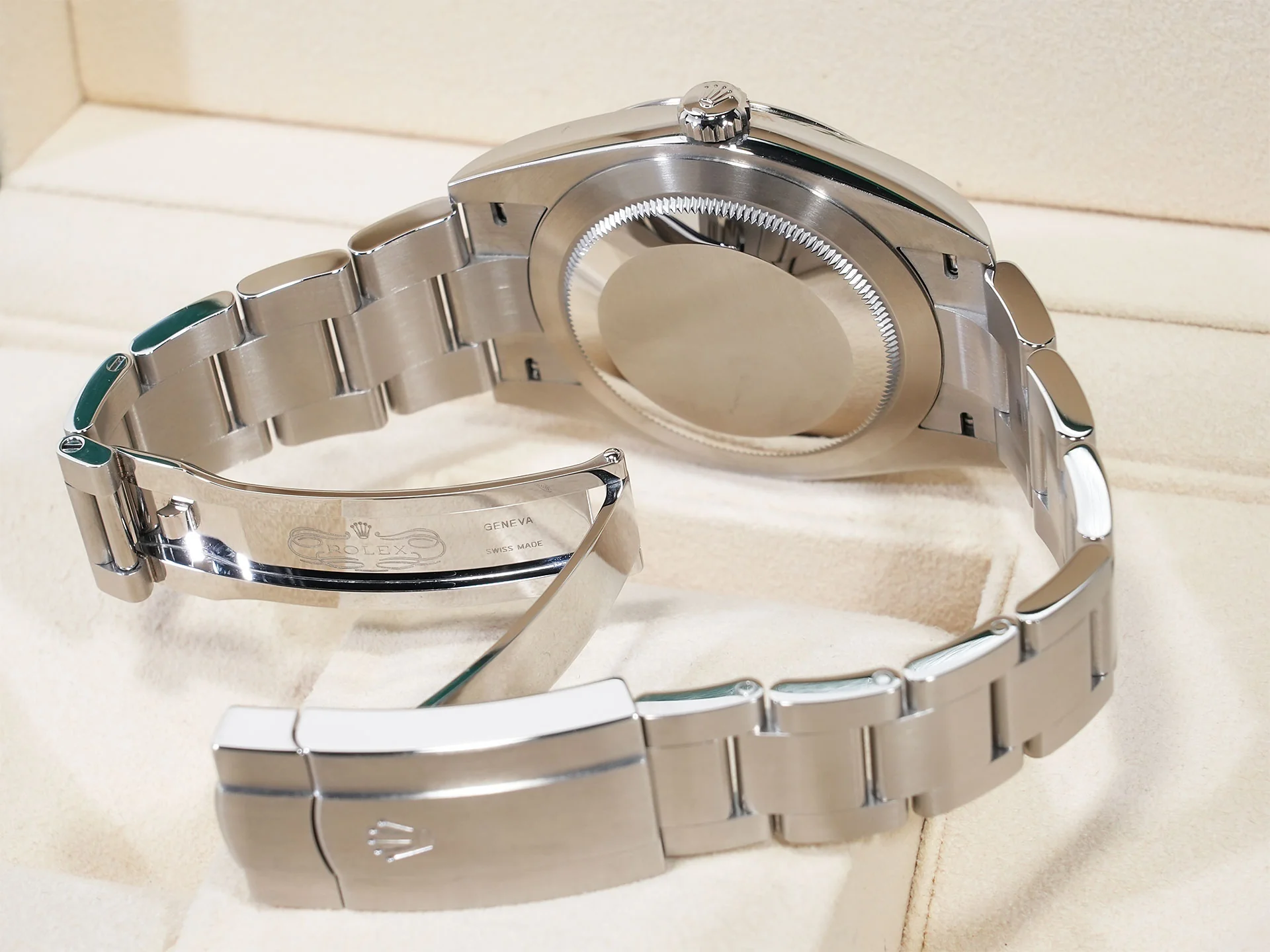 ロレックス オイスターパーペチュアル41 Ref.124300 ステンレススチール グリーン文字盤 美中古 hpakwqsg - Image 8