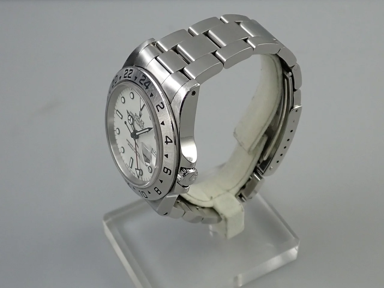 ロレックス エクスプローラーII Ref.16570 ステンレススチール ホワイト文字盤 - Image 4