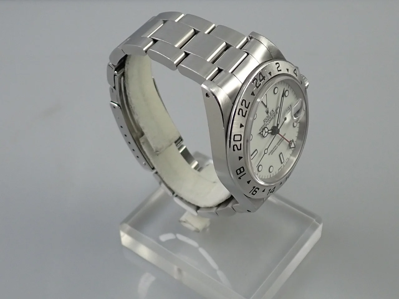 ロレックス エクスプローラーII Ref.16570 ステンレススチール ホワイト文字盤 - Image 5