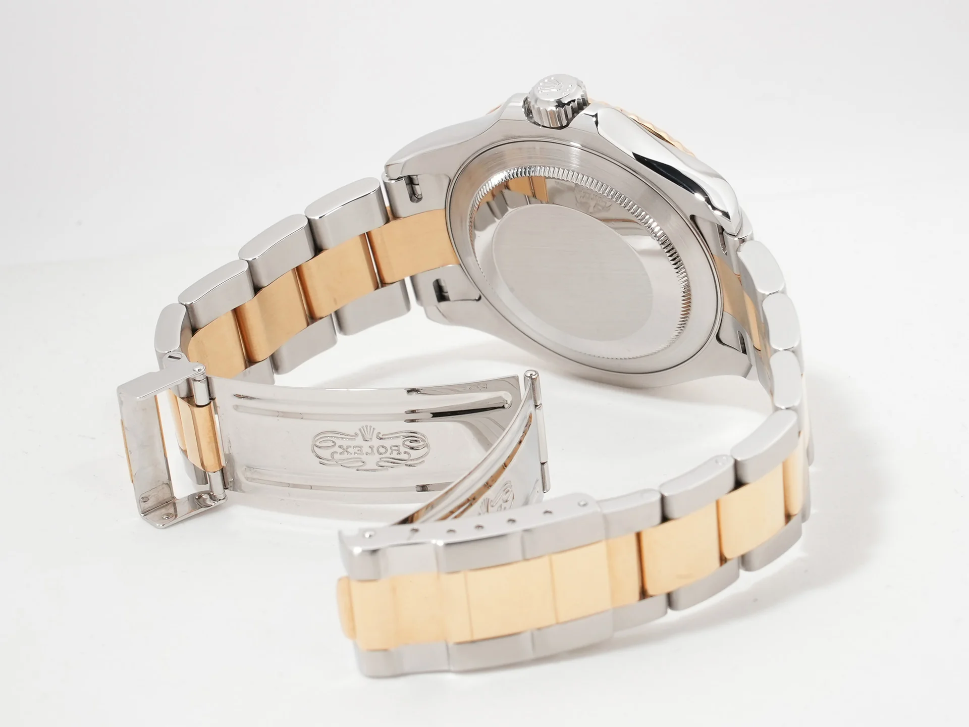 ロレックス ヨットマスター40 Ref.16623NGR ステンレススチール/イエローゴールド ホワイトシェルxルビー文字盤 美中古 ifk3zxax - Image 8