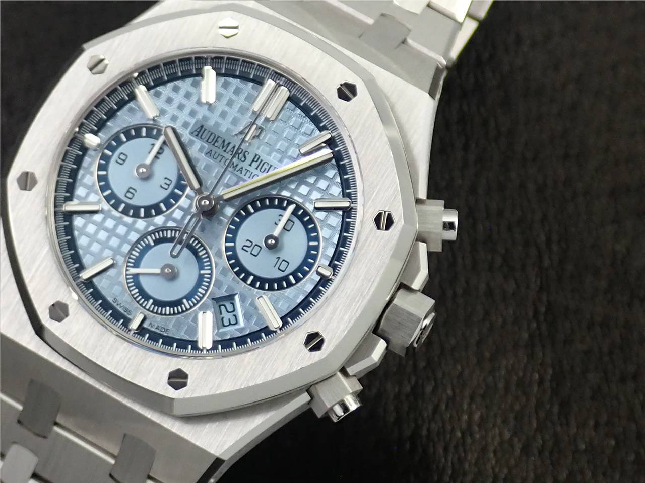 オーデマピゲ ロイヤルオーク クロノグラフ Ref.26317BC.OO.1256BC.01 ホワイトゴールド ライトブルー文字盤 - Image 11