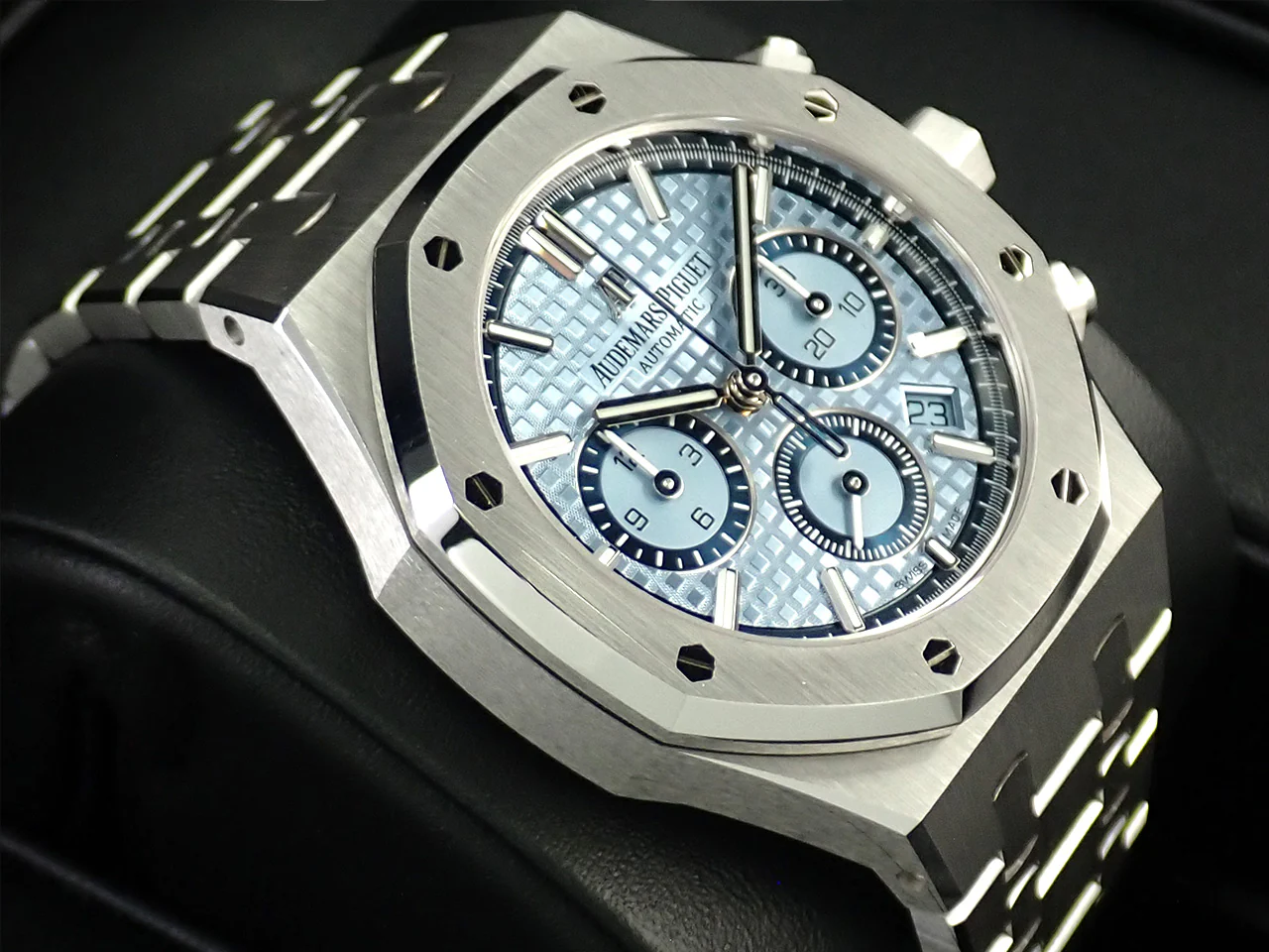 オーデマピゲ ロイヤルオーク クロノグラフ Ref.26317BC.OO.1256BC.01 ホワイトゴールド ライトブルー文字盤 - Image 4