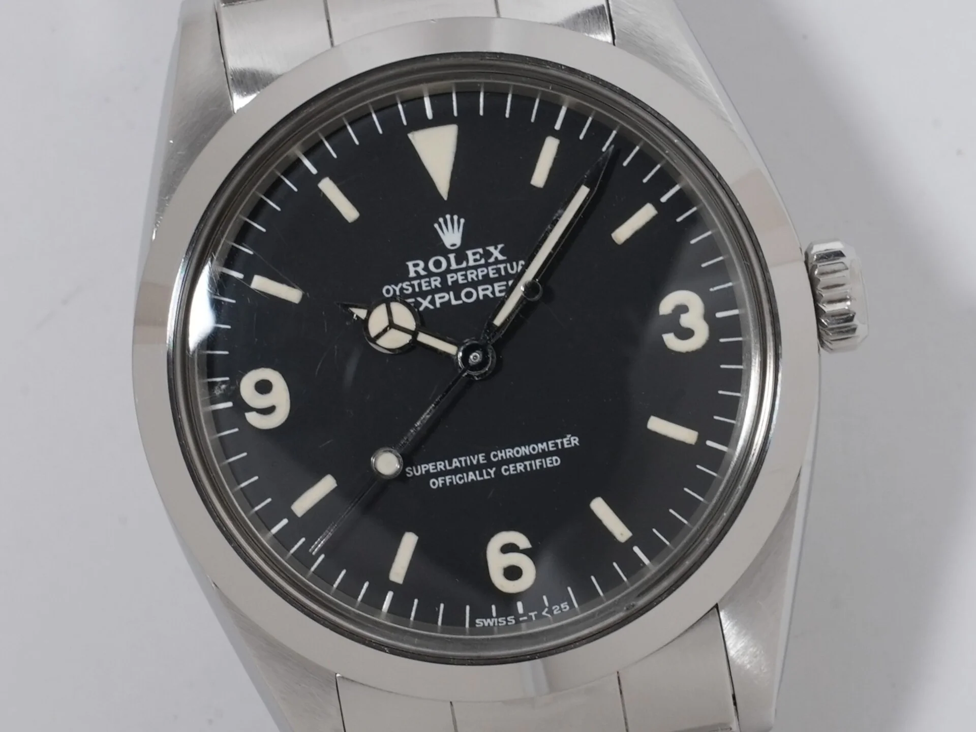 ロレックス エクスプローラーI Ref.1016 ステンレススチール ブラック文字盤 中古 jfzfsx9d - Image 3