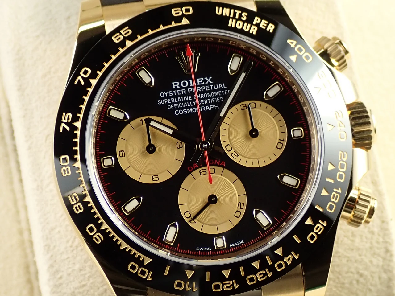 ロレックス デイトナ Ref.116518LN イエローゴールド ブラックxシャンパン文字盤 - Image 3