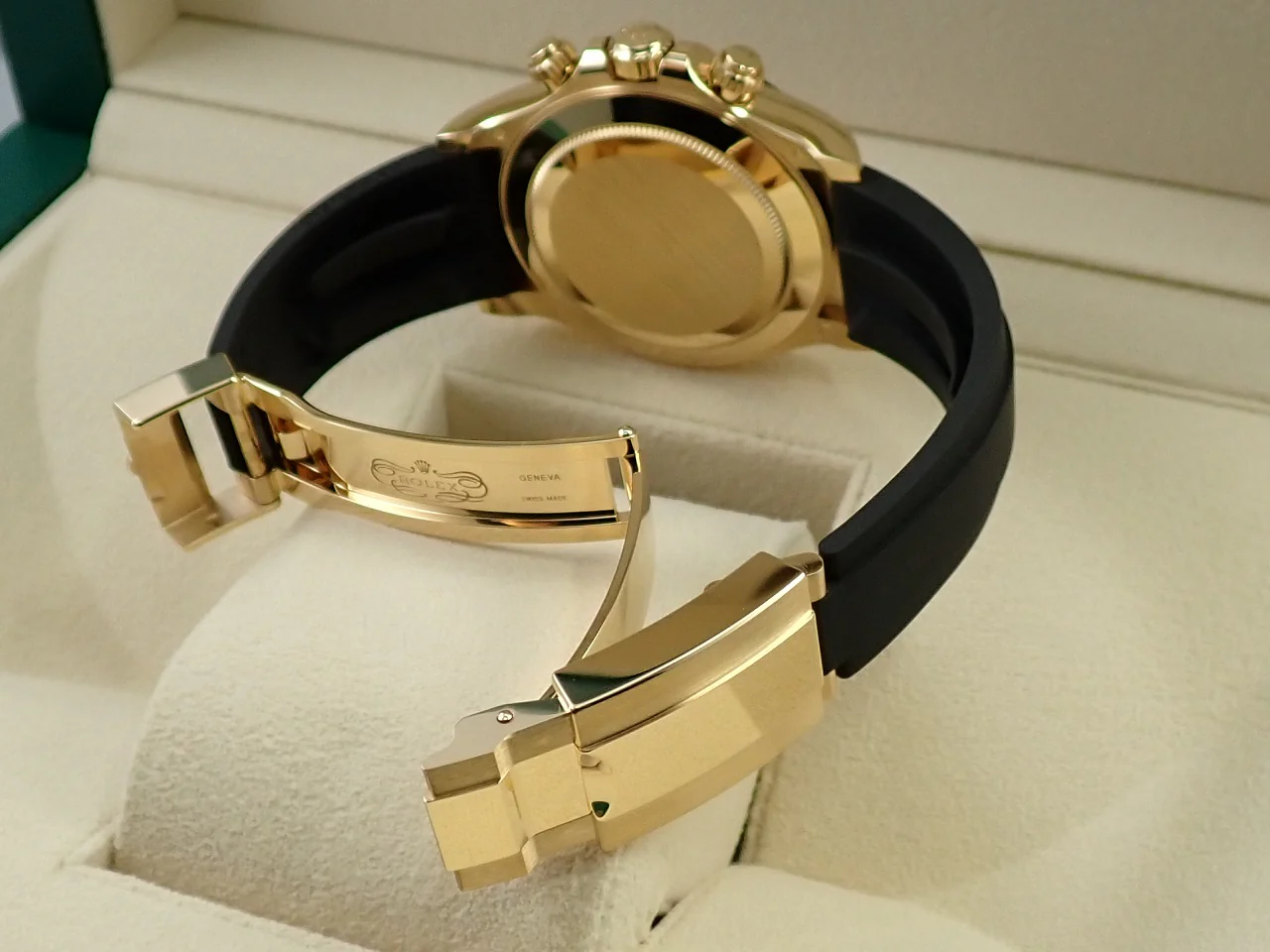 ロレックス デイトナ Ref.116518LN イエローゴールド ブラックxシャンパン文字盤 - Image 7