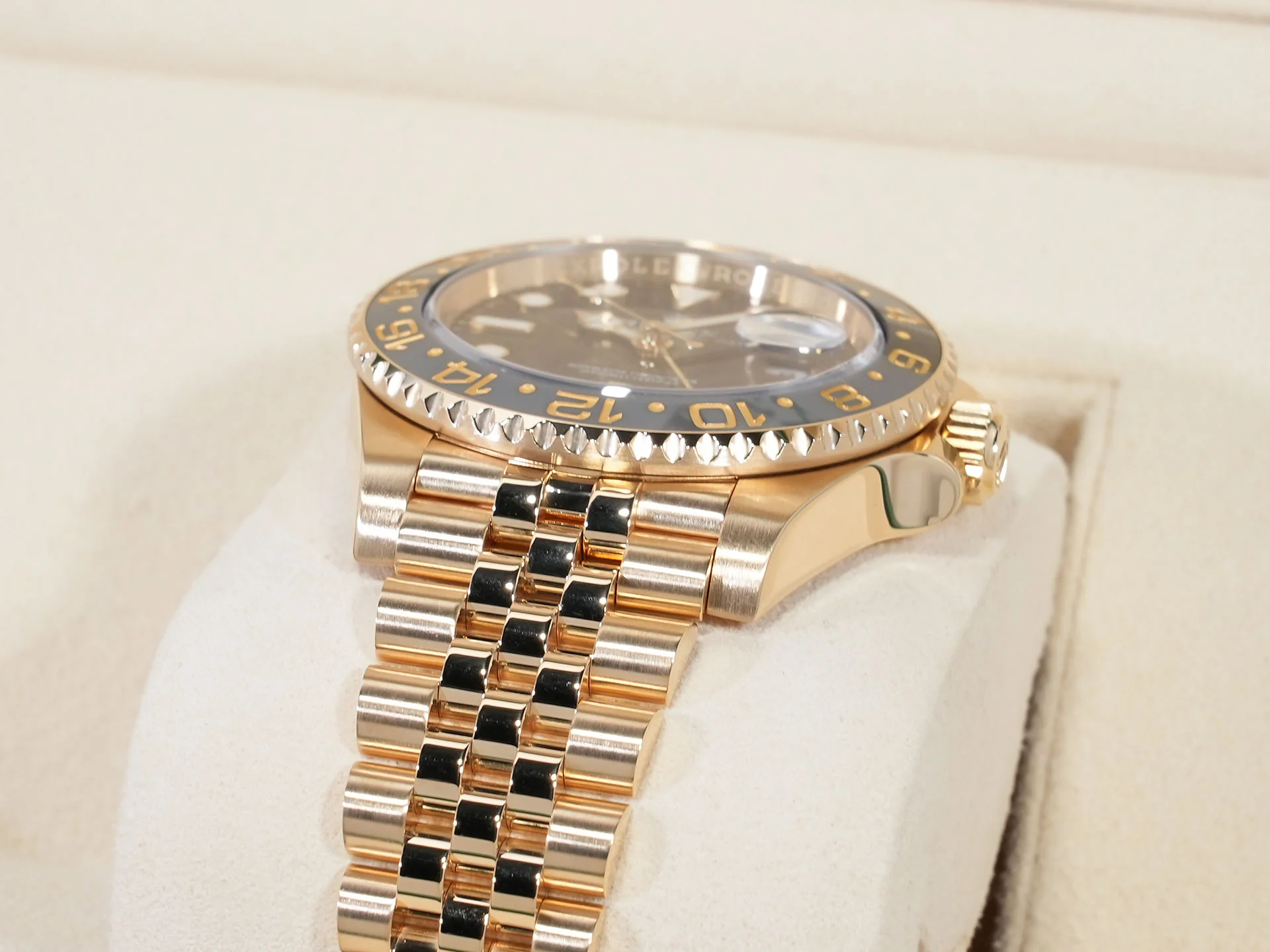 ロレックス GMTマスターII Ref.126718GRNR イエローゴールド ブラック文字盤 ジュビリーブレスレット 美品 jwvpfrkf - Image 6
