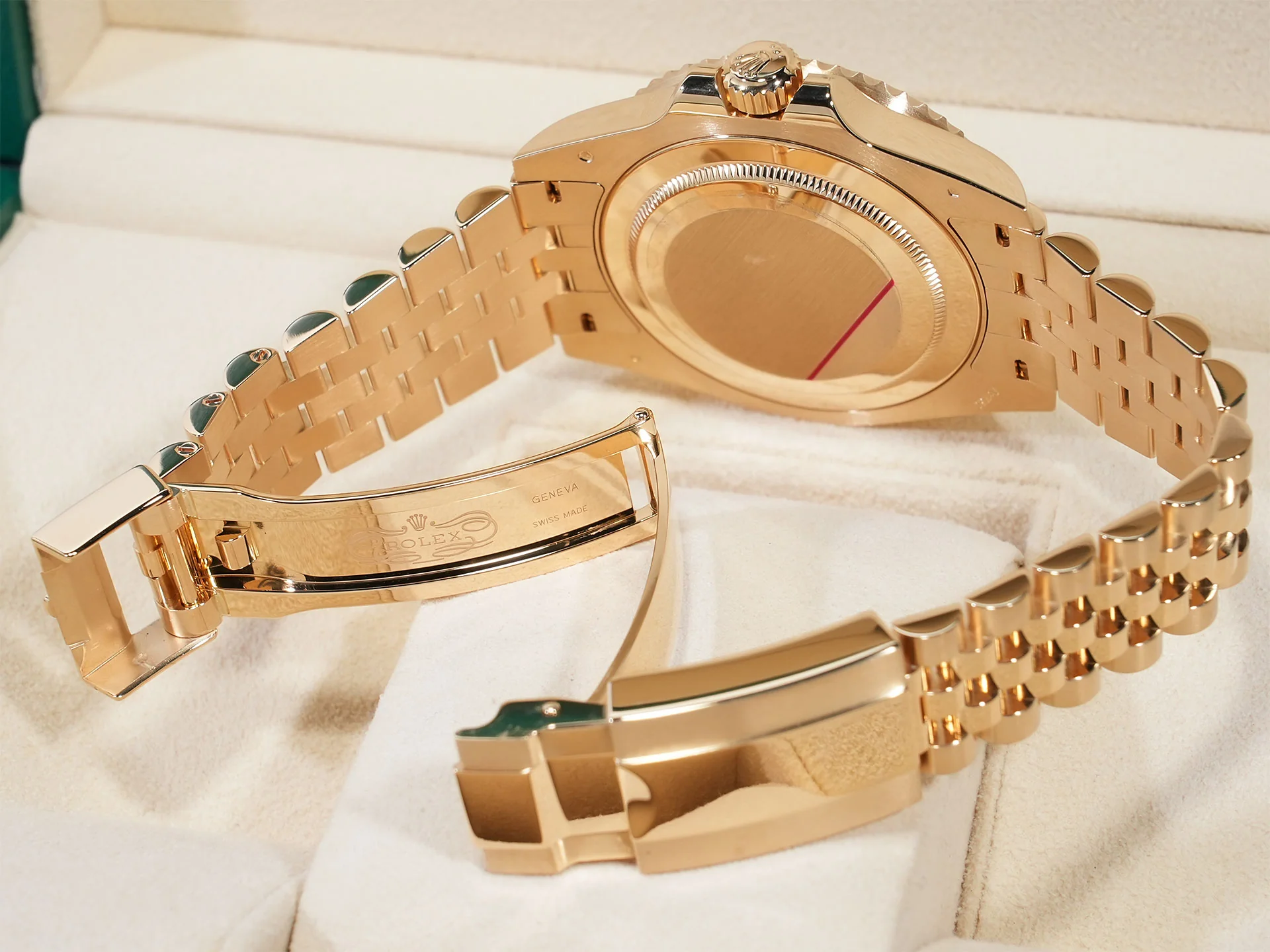 ロレックス GMTマスターII Ref.126718GRNR イエローゴールド ブラック文字盤 ジュビリーブレスレット 美品 jwvpfrkf - Image 8