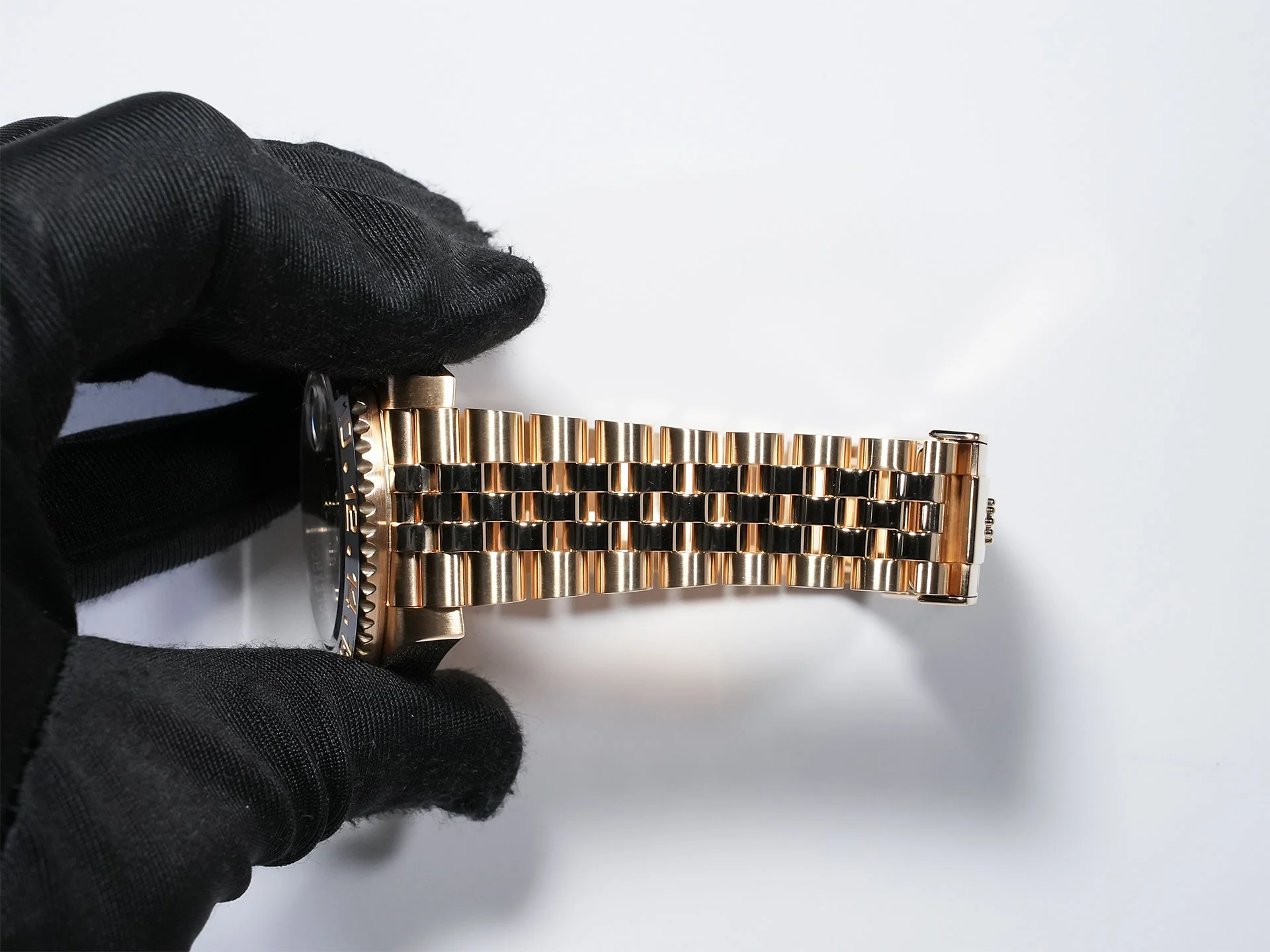 ロレックス GMTマスターII Ref.126718GRNR イエローゴールド ブラック文字盤 ジュビリーブレスレット 美品 jwvpfrkf - Image 9