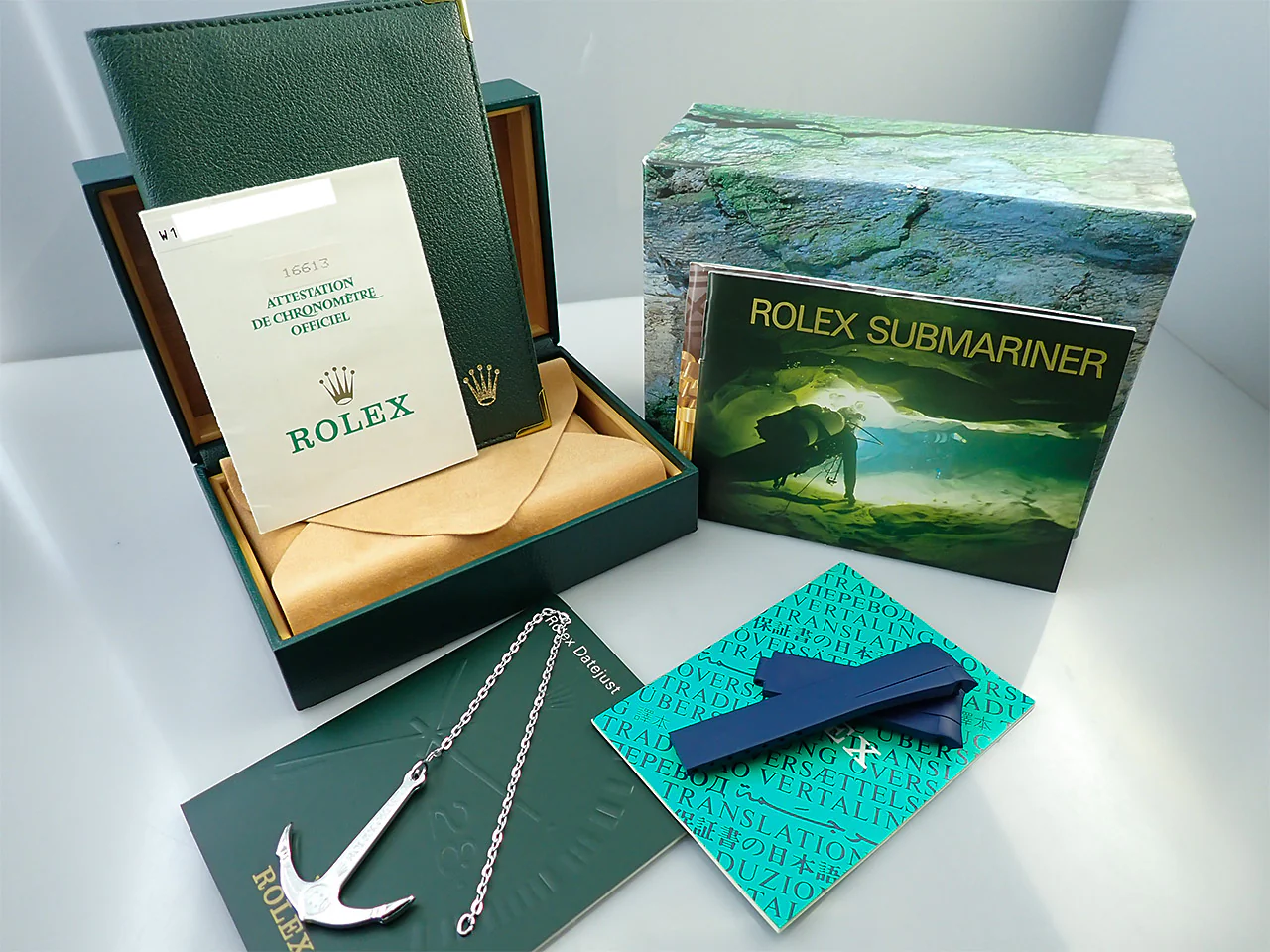 ロレックス サブマリーナー デイト Ref.16613 ステンレススチール/イエローゴールド ブルー文字盤 - Image 11