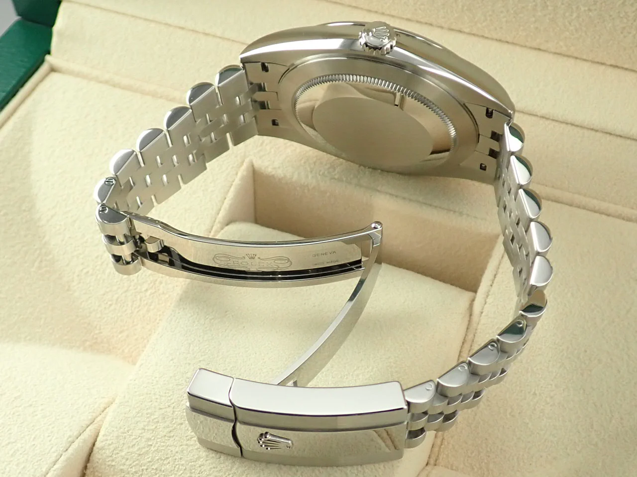 ロレックス デイトジャスト41 Ref.126300 ステンレススチール スレートローマン文字盤 ジュビリーブレスレット 未使用 JZA5JLMK - Image 7