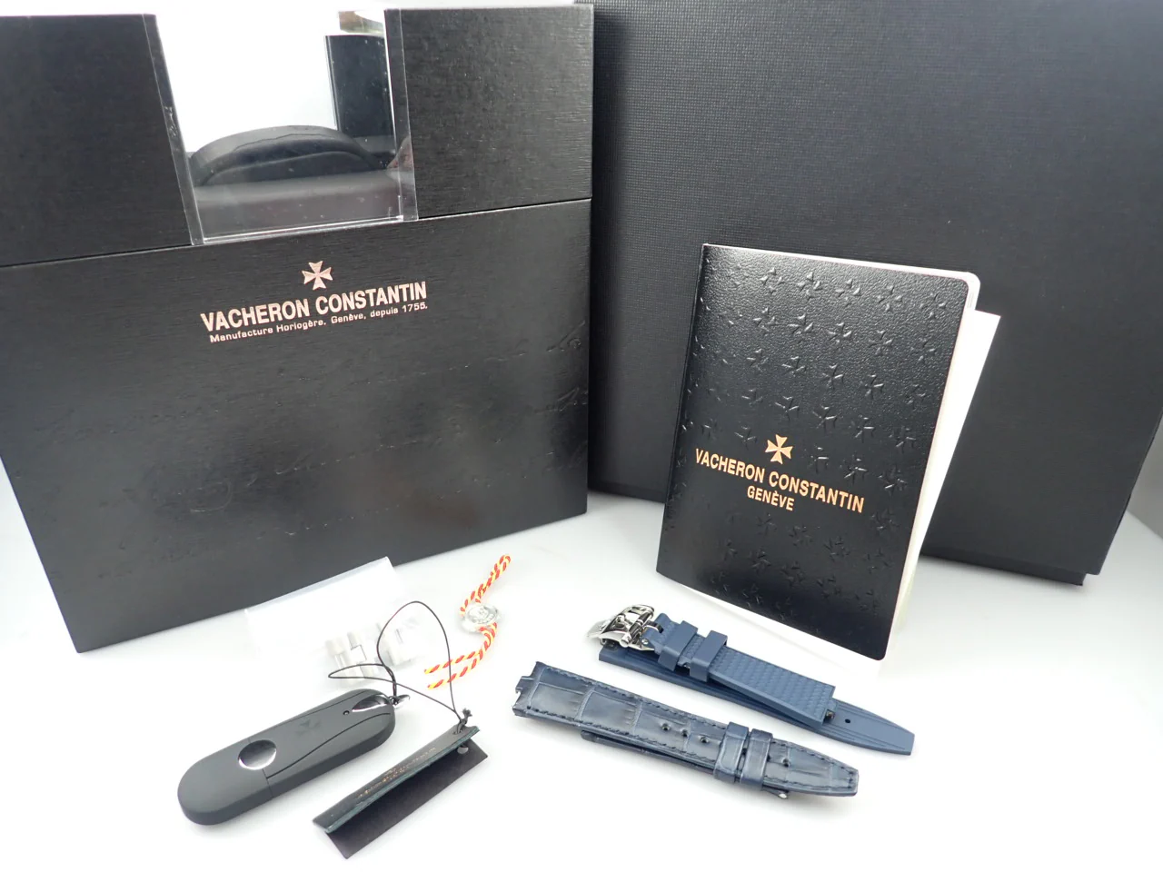 ヴァシュロンコンスタンタン オーヴァーシーズ Ref.2300V/100A-B170 ブルー文字盤 中古 K23M6822 - Image 10